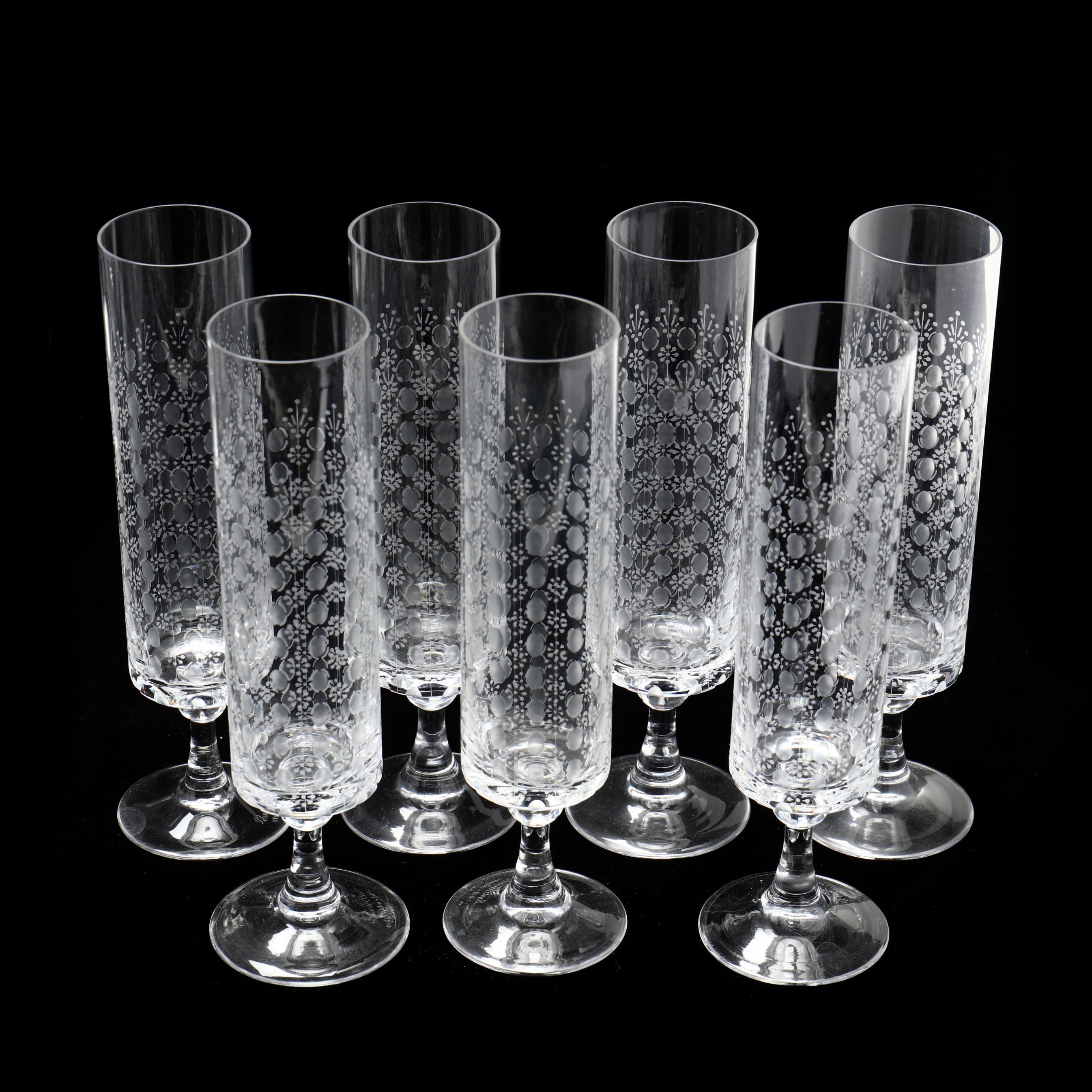30) Pieces of Rosenthal, Romance II Crystal Stemware (Lot 1449