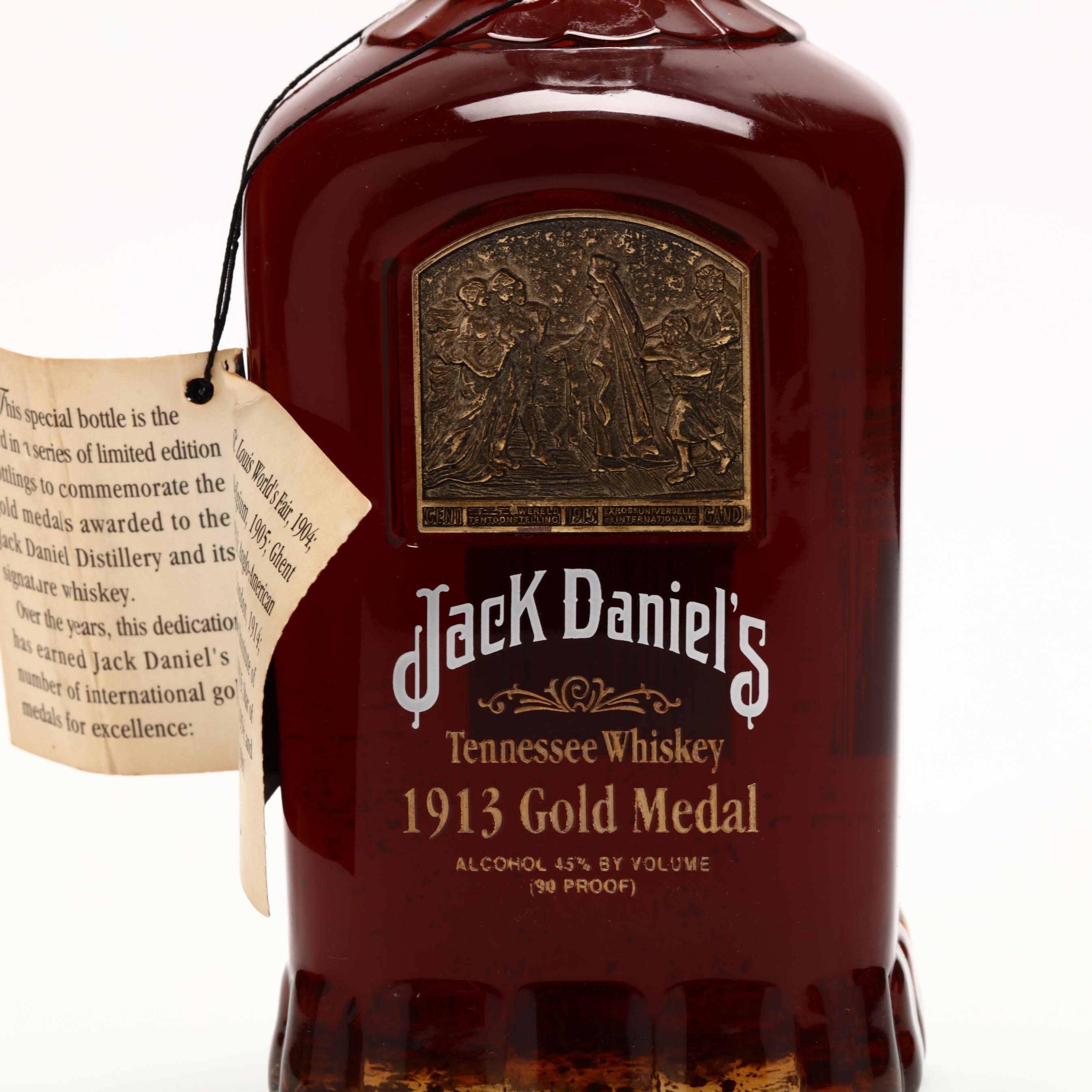 1913 Jack Daniel's Gold Medal Series Tennessee Whiskey