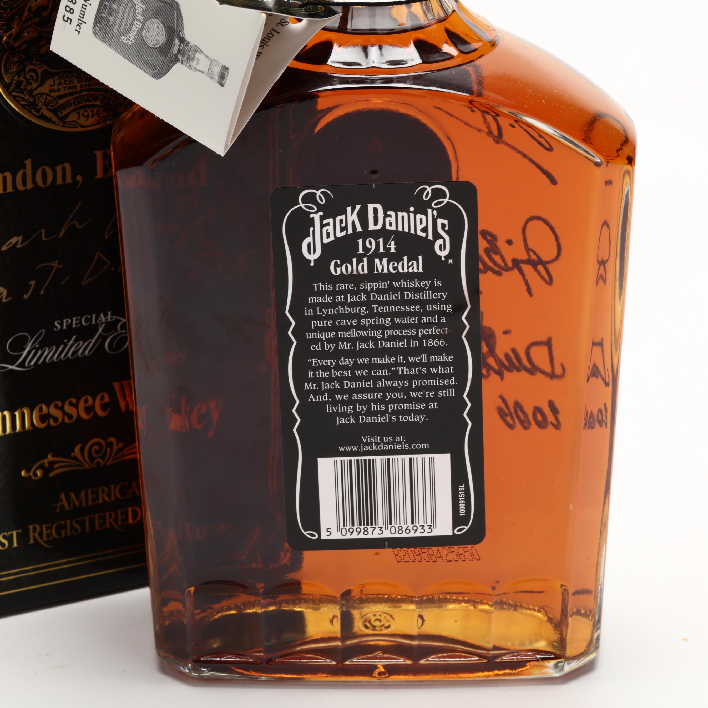Jack Daniels 1914 Gold Medal Tennessee Whiskey (Lot 4124