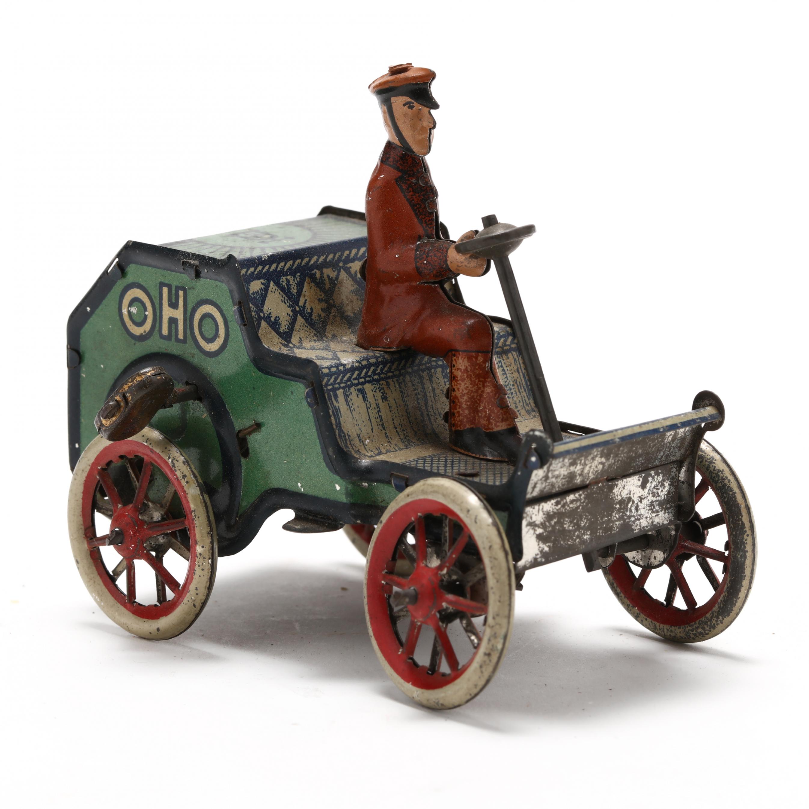 Lehmann Antique Tin Litho Wind Up Toy OHO (Lot 1185 - American Art