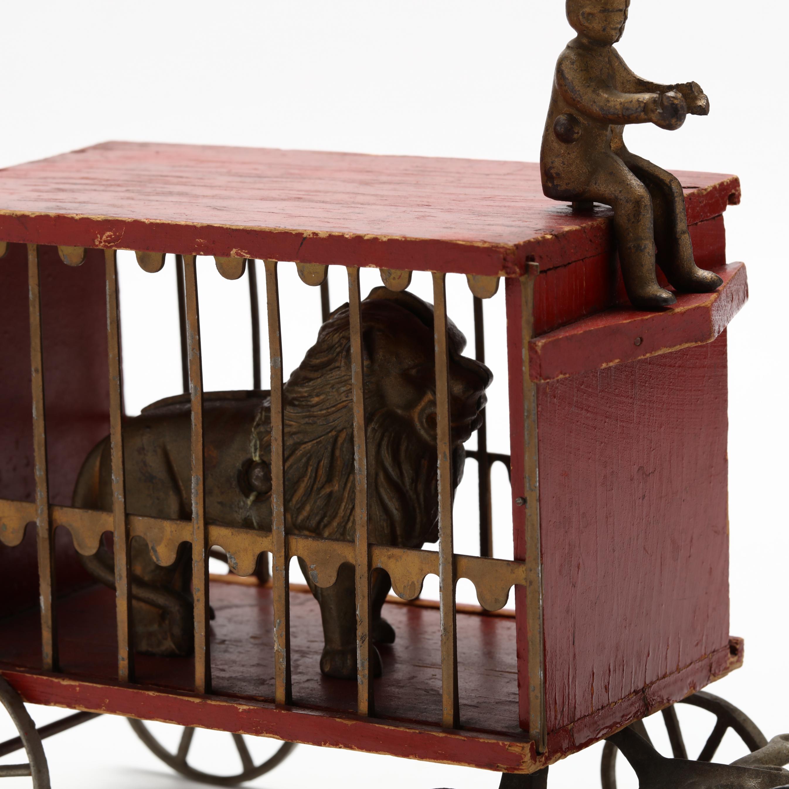 Vintage Toy Circus Wagon (Lot 1190 - American Art, Furniture