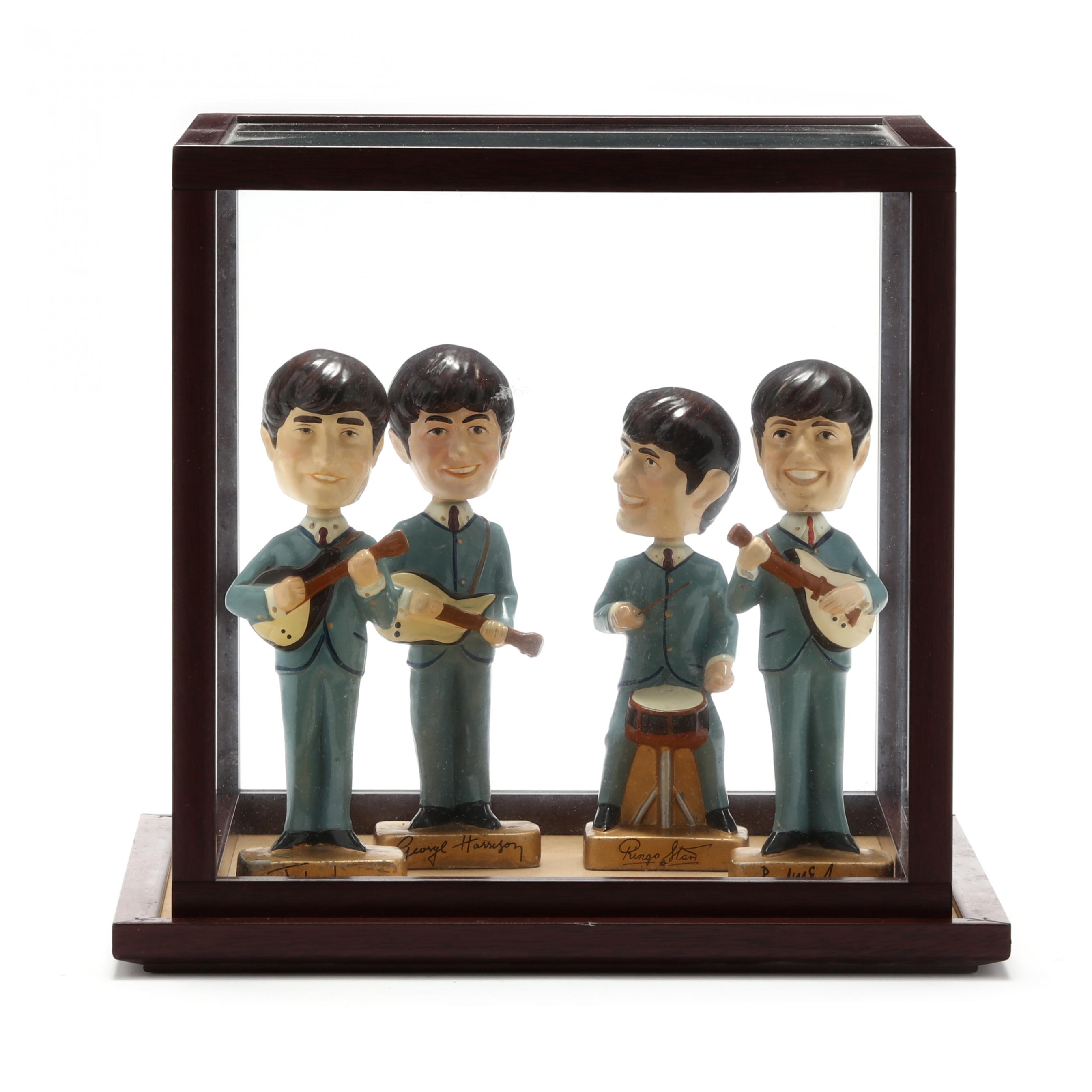 Four Scarce 1964 Beatles Bobbleheads (Lot 1180 - American