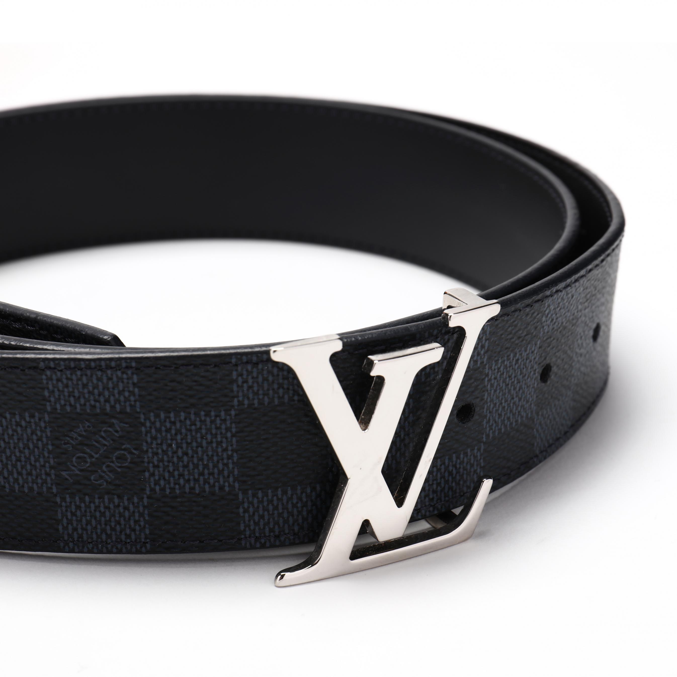 white louis vuitton belt silver buckle