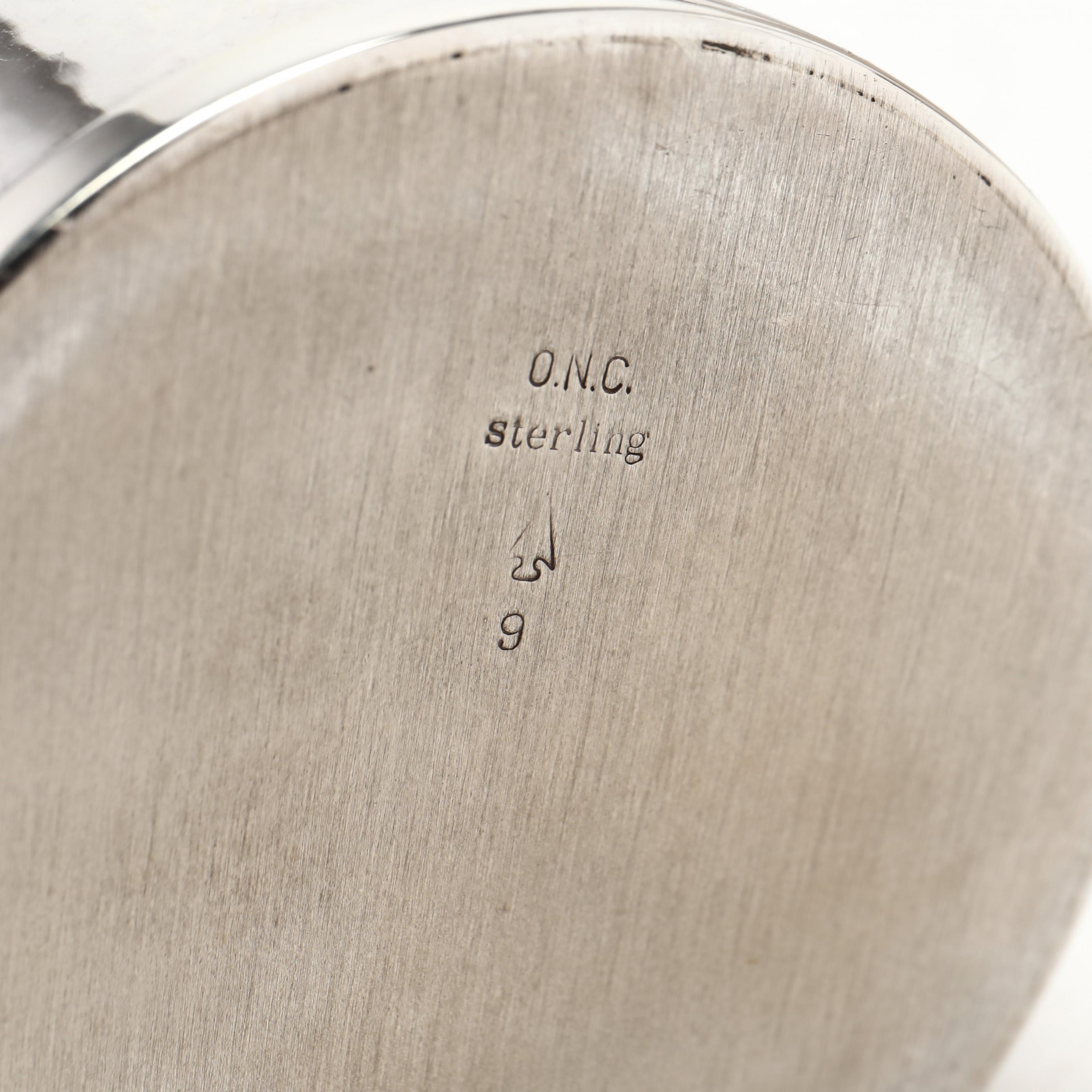 Hand-Wrought Sterling Silver Coffee Set, Mark of Old Newbury