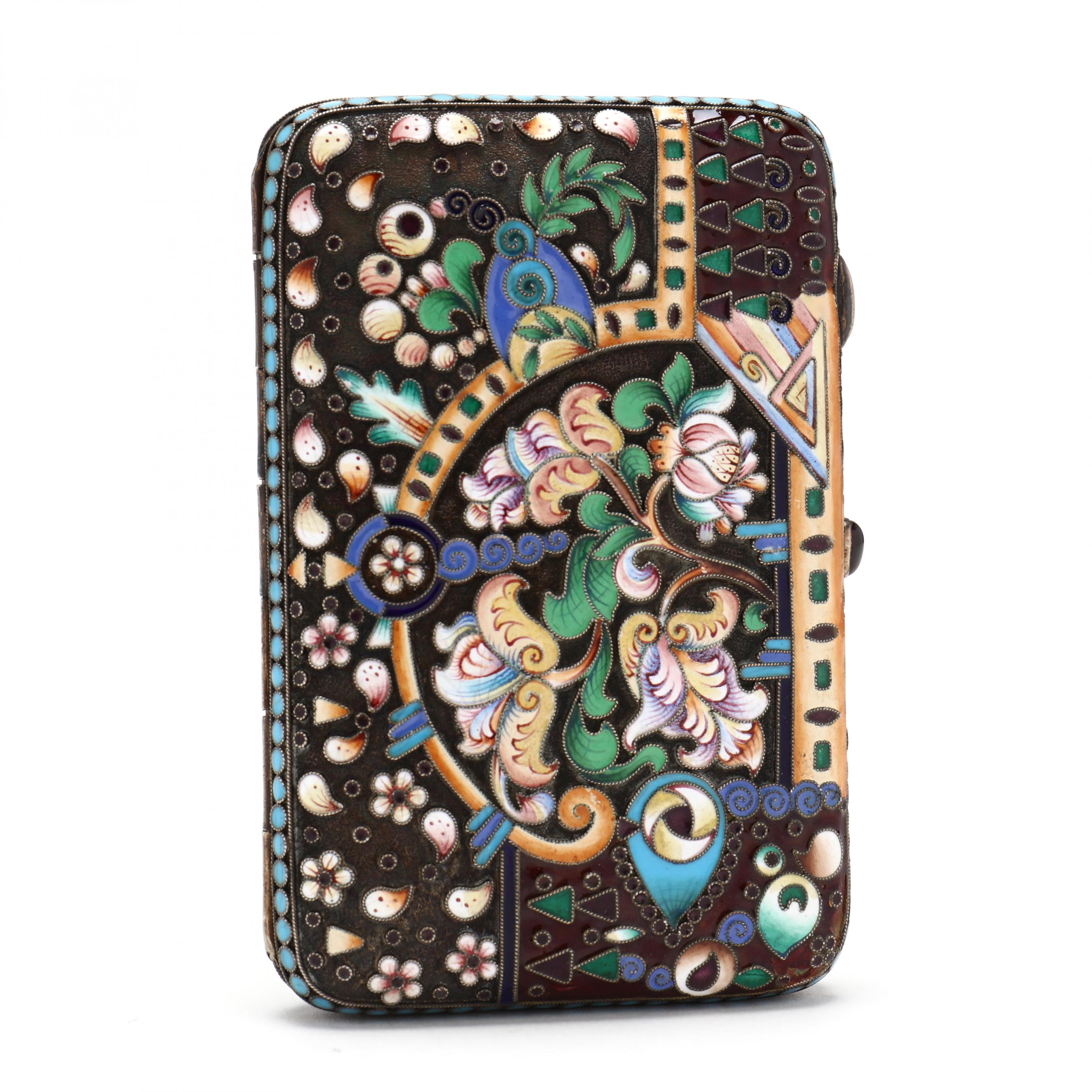 hermes cigarette case Hermès Mosaique au 24 Gold Rectangular Ashtray