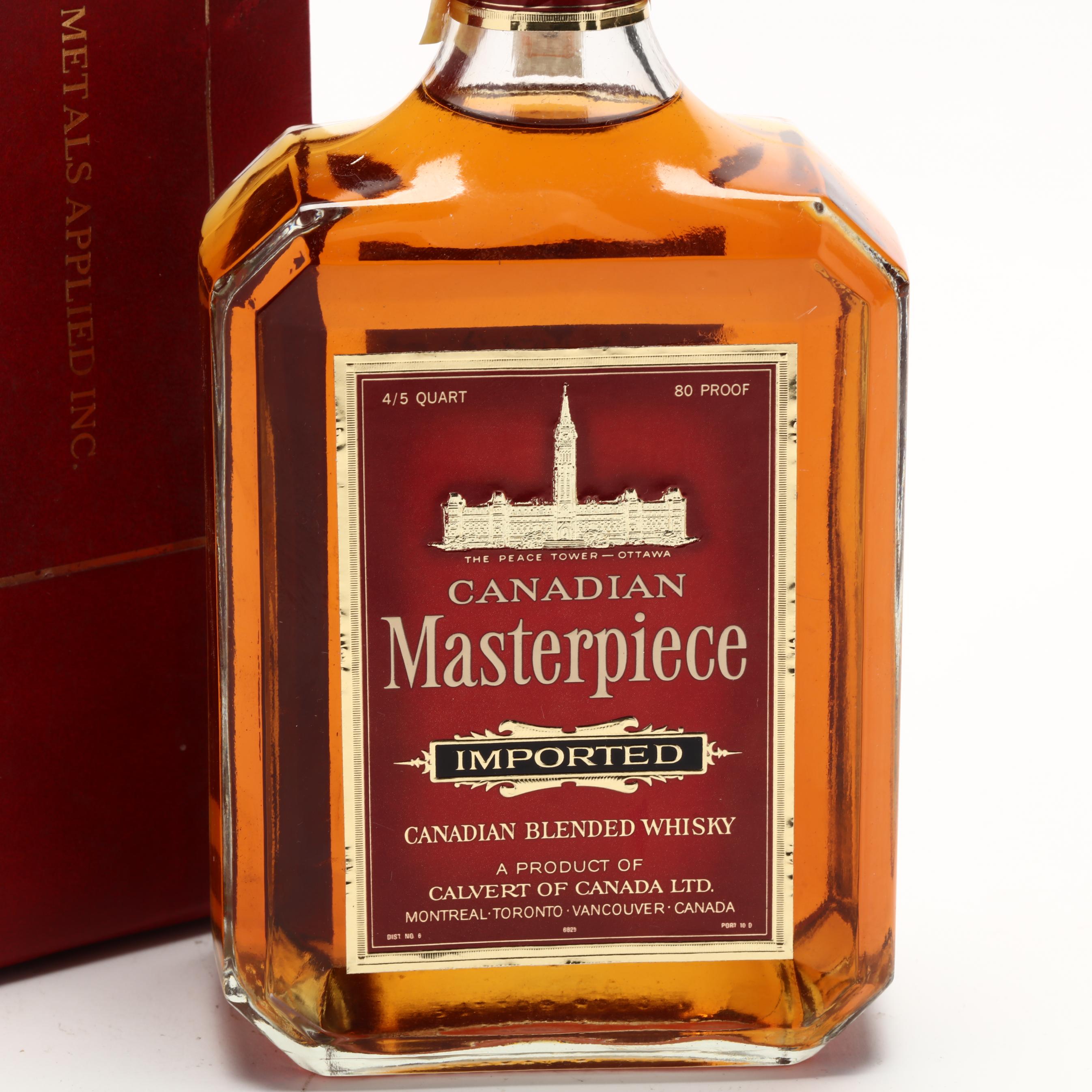 Canadian Masterpiece Whisky (Lot 7183 - Rare SpiritsSep 8, 2023