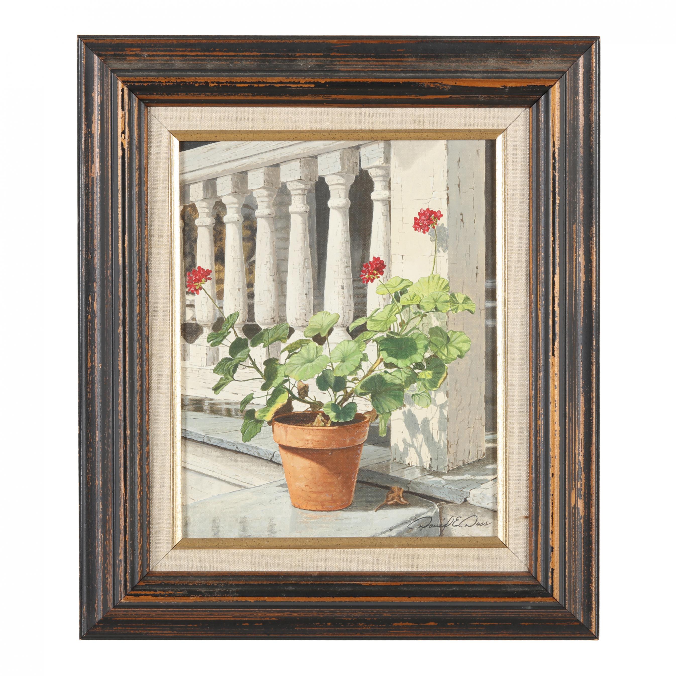 David E. Doss (NC), Afternoon Sunning (Lot 628 - August Estate