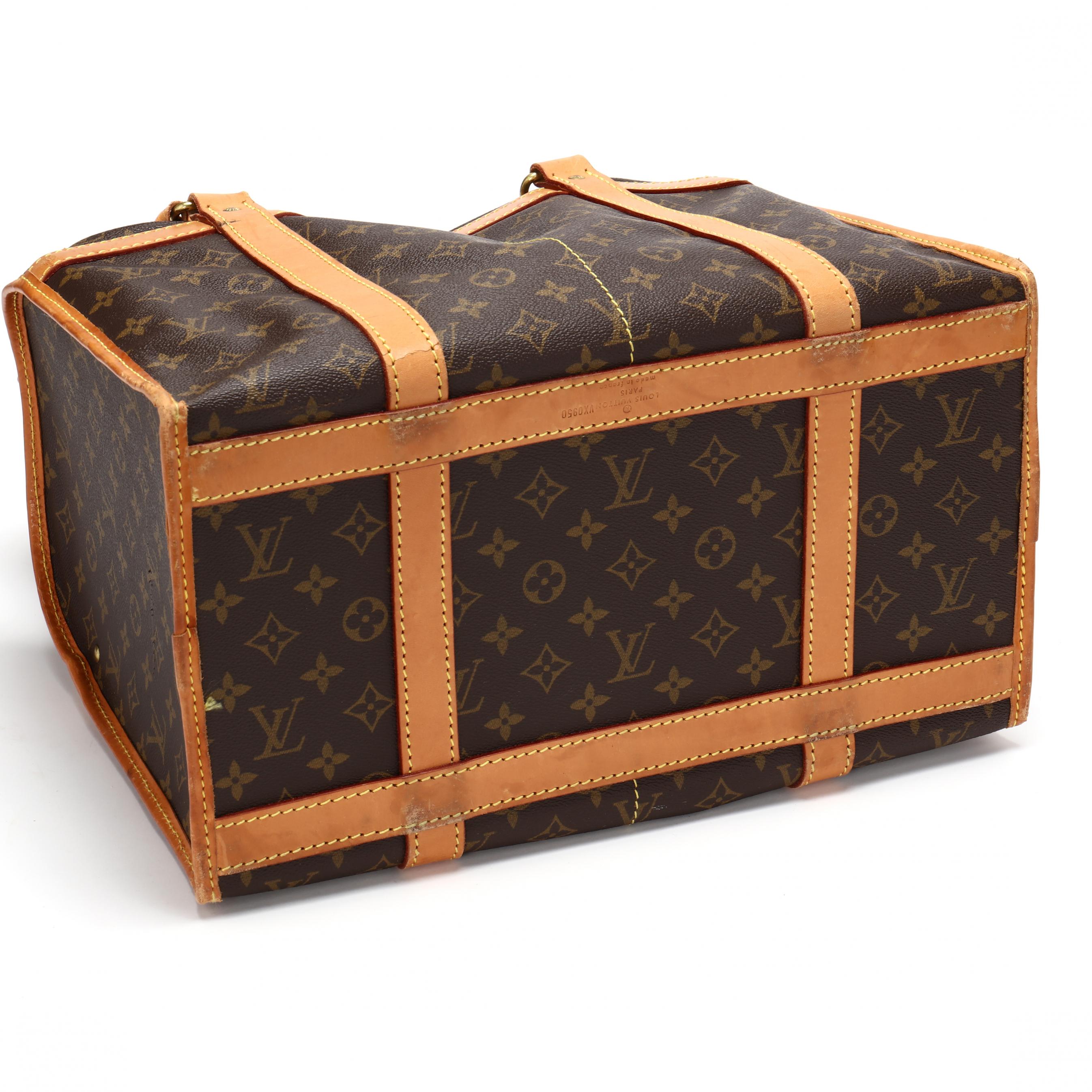 Vintage Louis Vuitton Sac Demi-souple Weekend Travel Bag Auction
