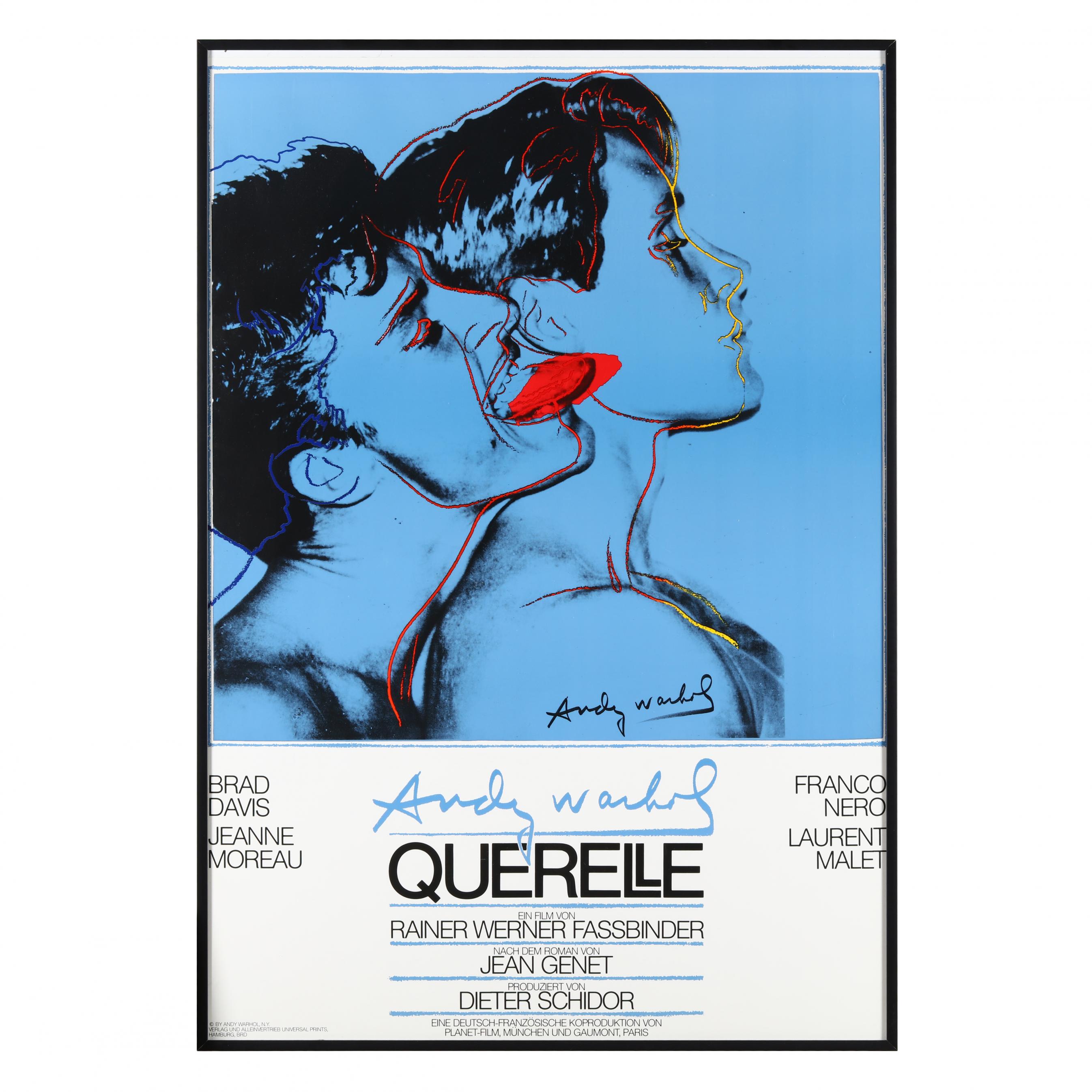 Andy Warhol (American, 1928-1987), Querelle Green / Querelle Grey