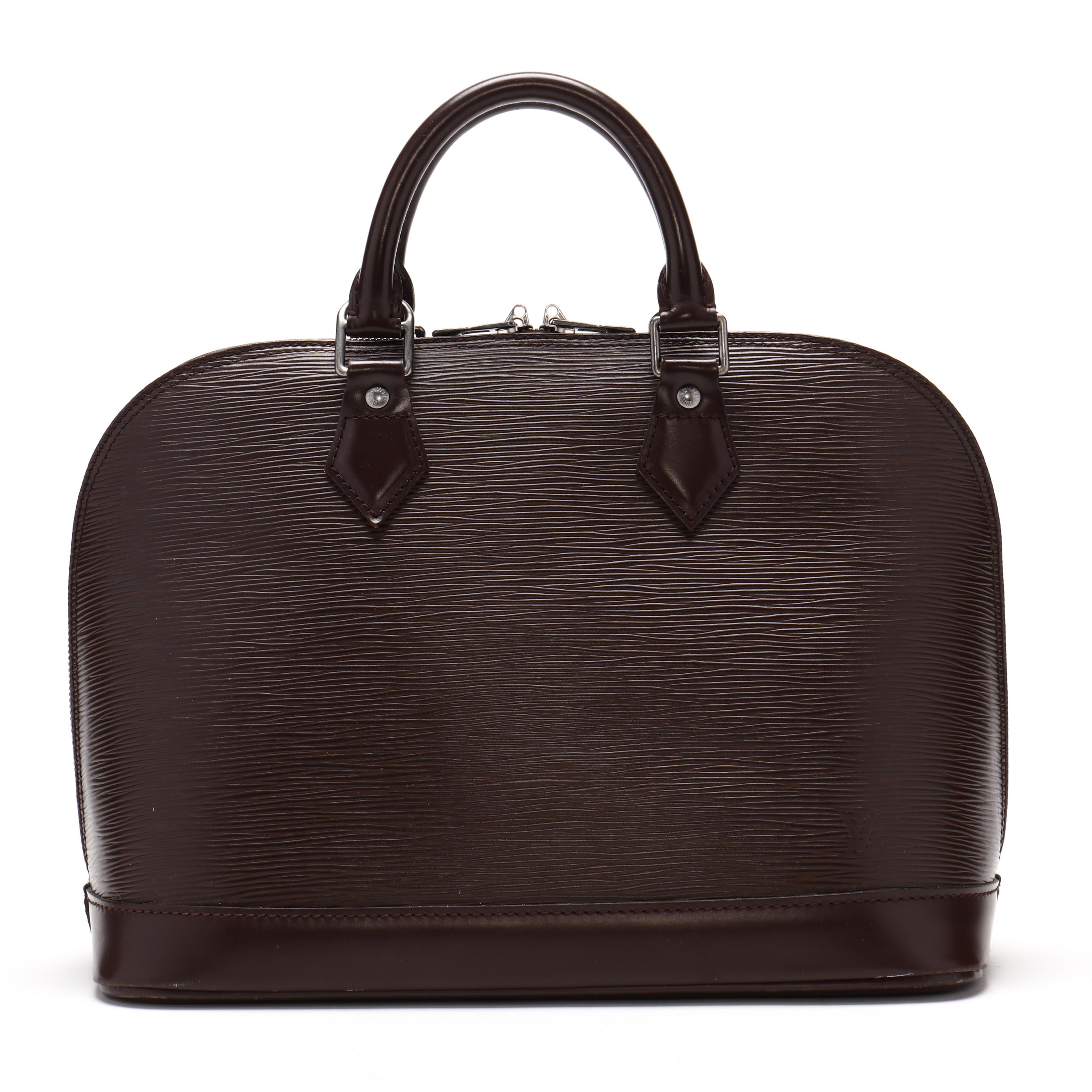 Louis Vuitton Epi Alma PM - Black Handle Bags, Handbags