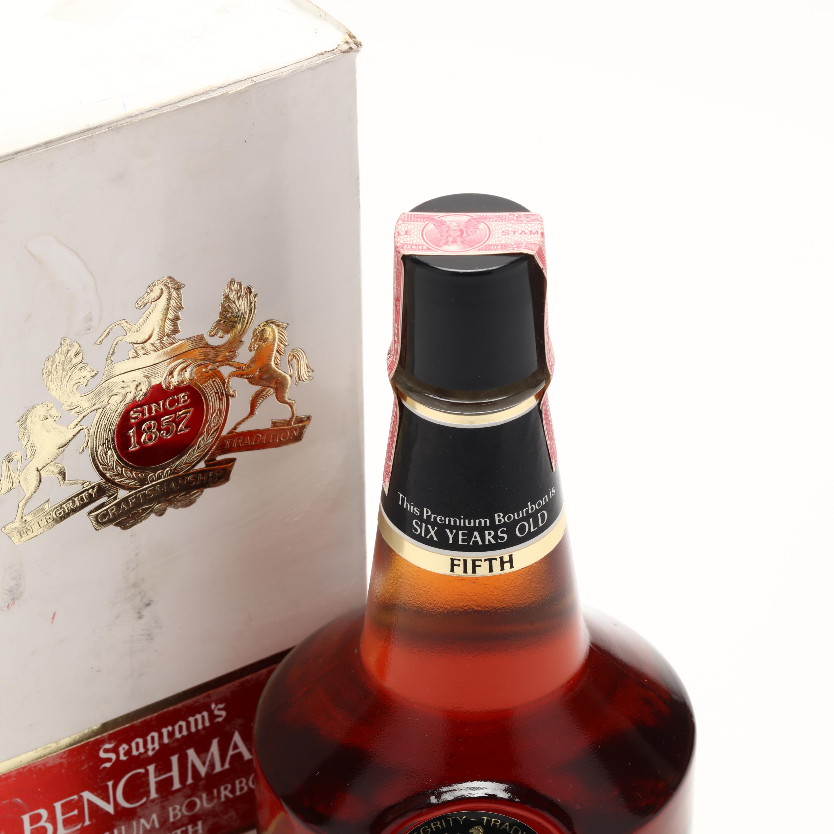 Segrams Benchmark Premium Bourbon 6 Year (750 ml) – Cellar.com