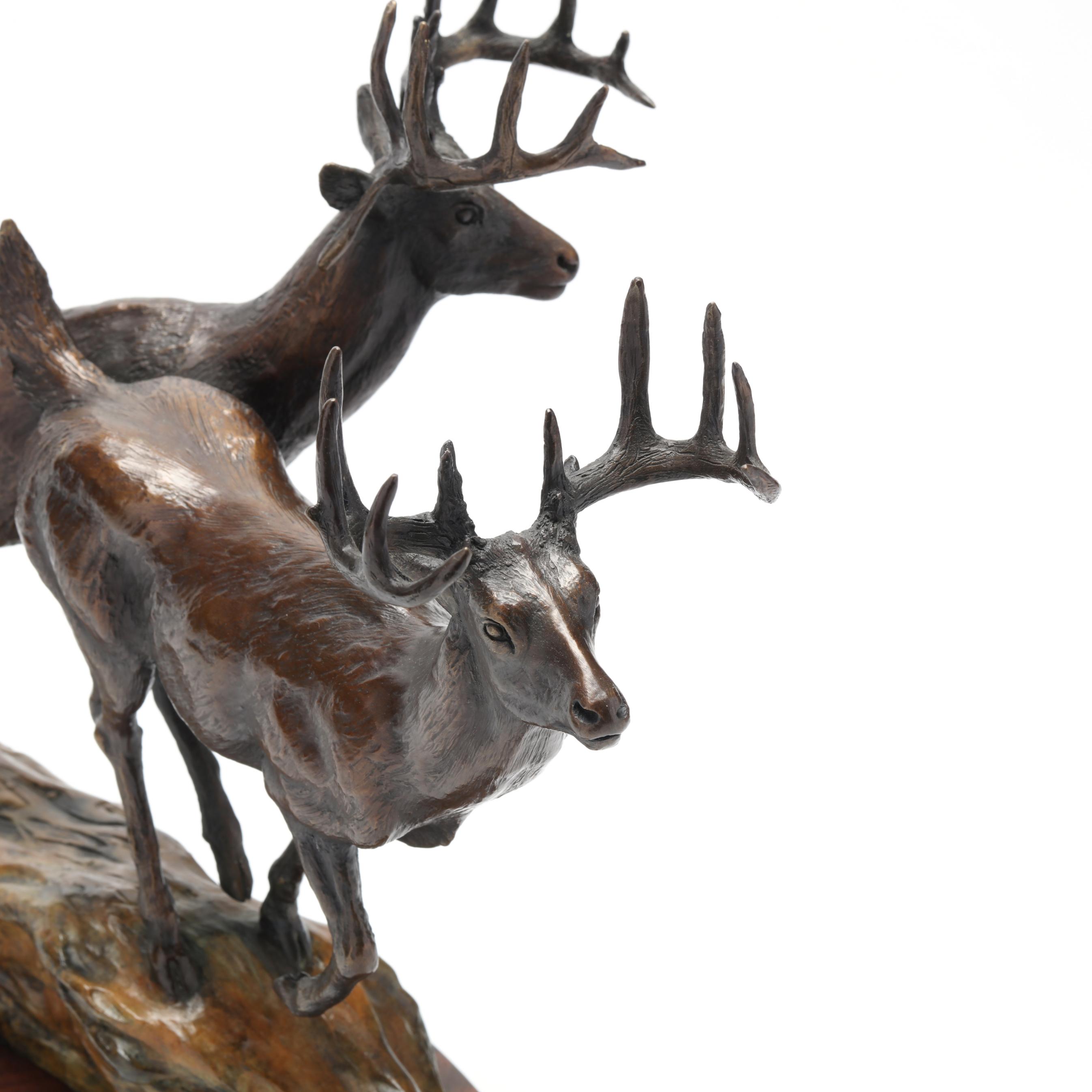 Rick Taylor (American/Canadian, b. 1950), Buck Fever (Lot 1276
