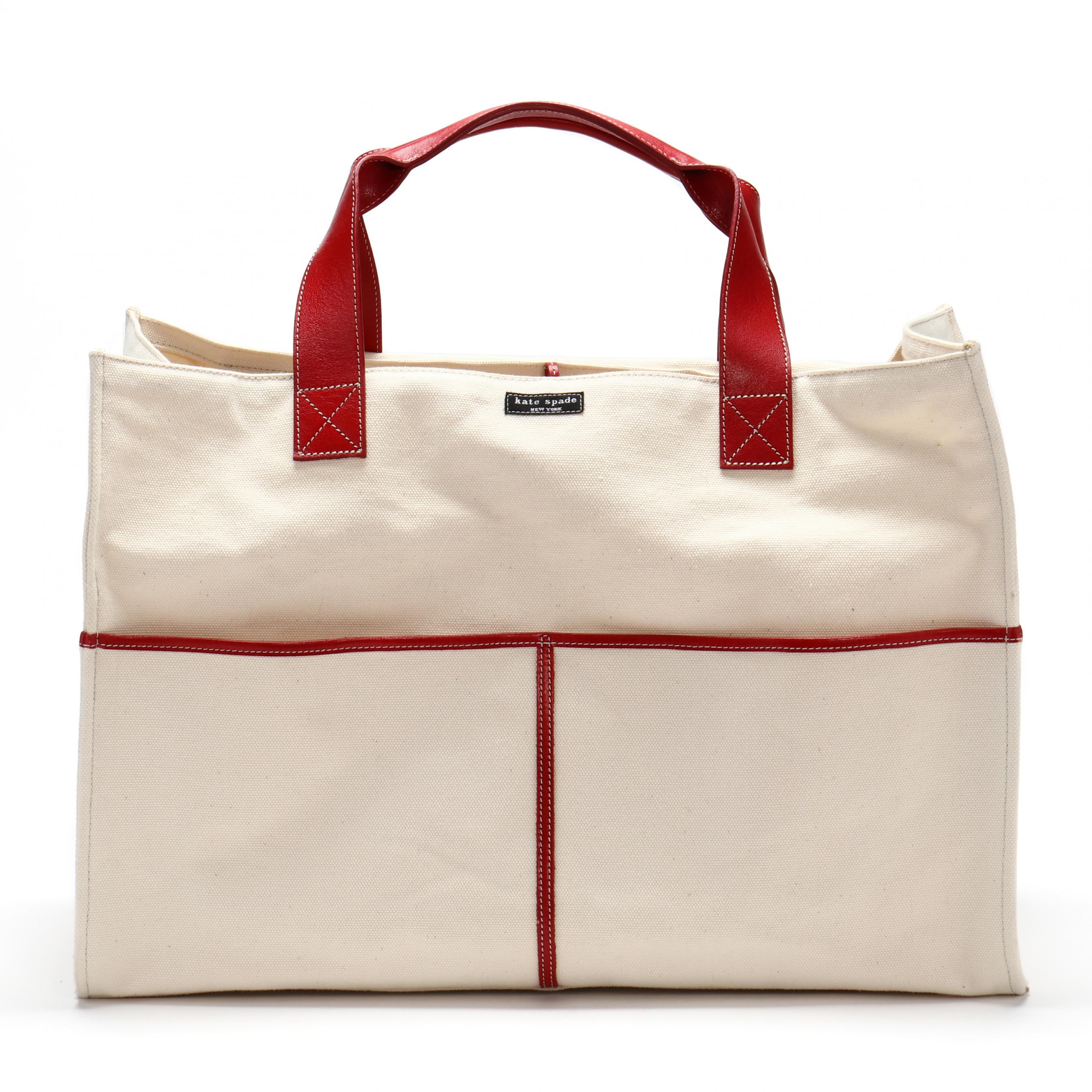 Kate Spade Large Canvas Tote