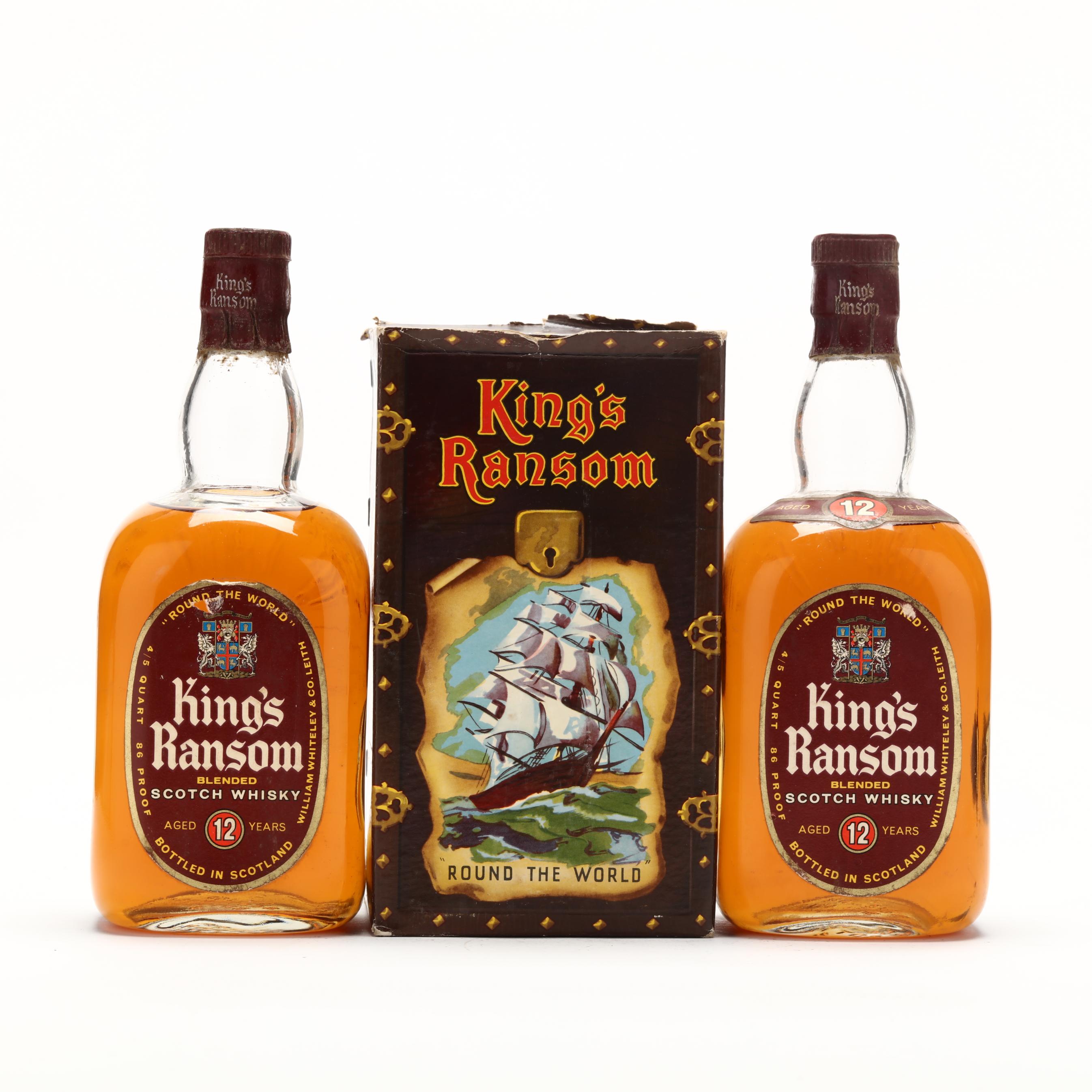 King's Ransom Round The World Scotch Whisky (Lot 7091 - Rare