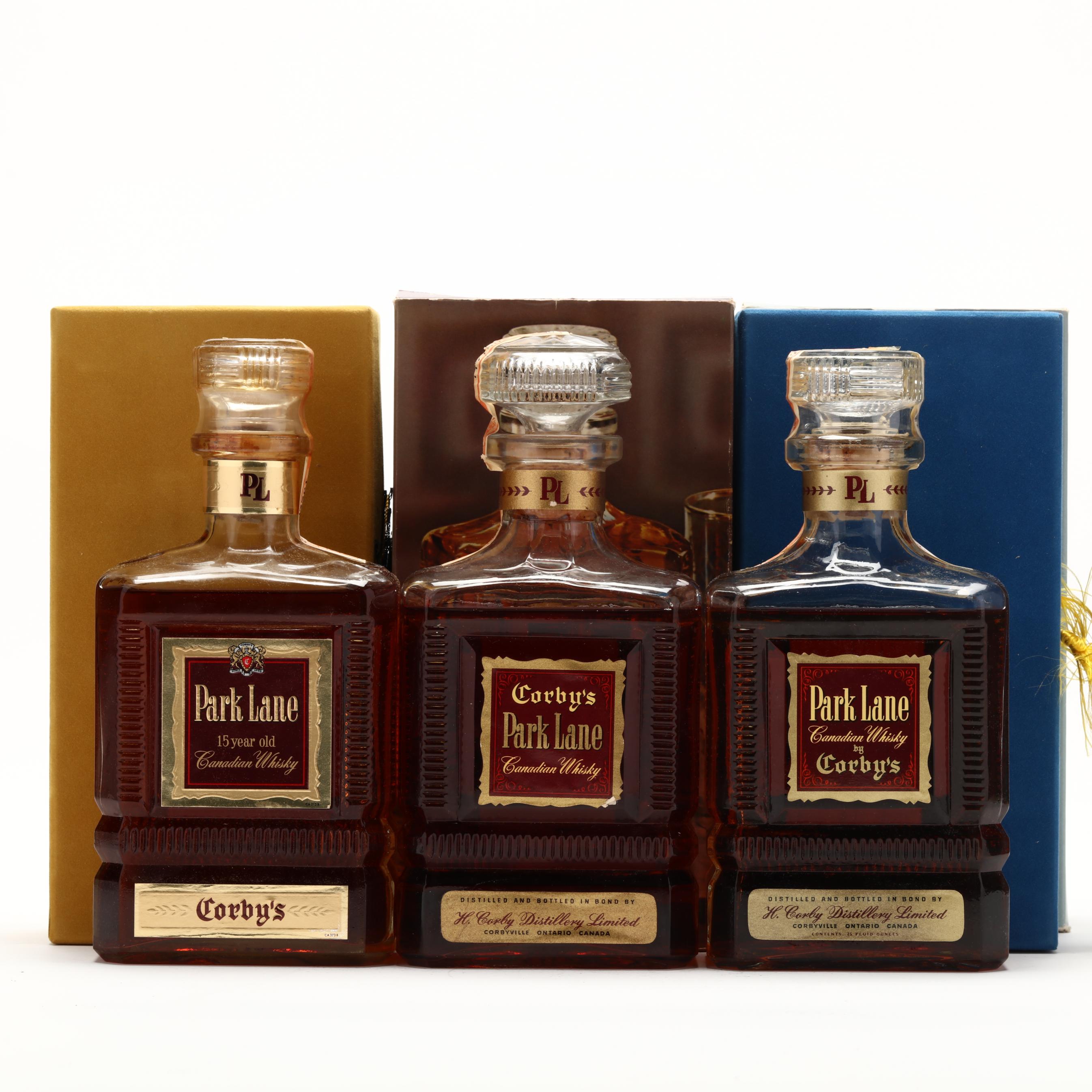 Corby's Park Lane Canadian Whisky (Lot 7179 - Rare SpiritsSep 8