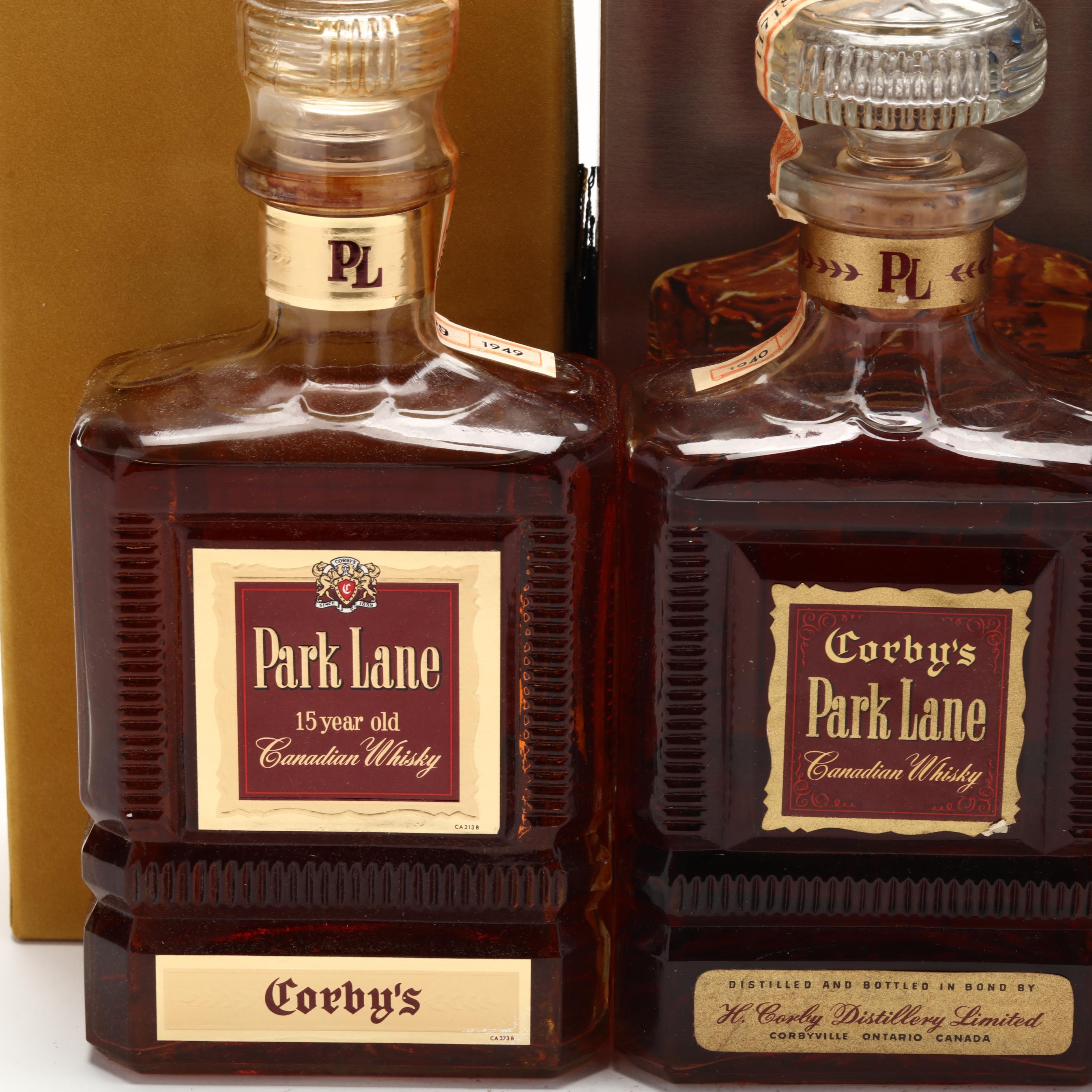 Corby's Park Lane Canadian Whisky (Lot 7179 - Rare SpiritsSep 8