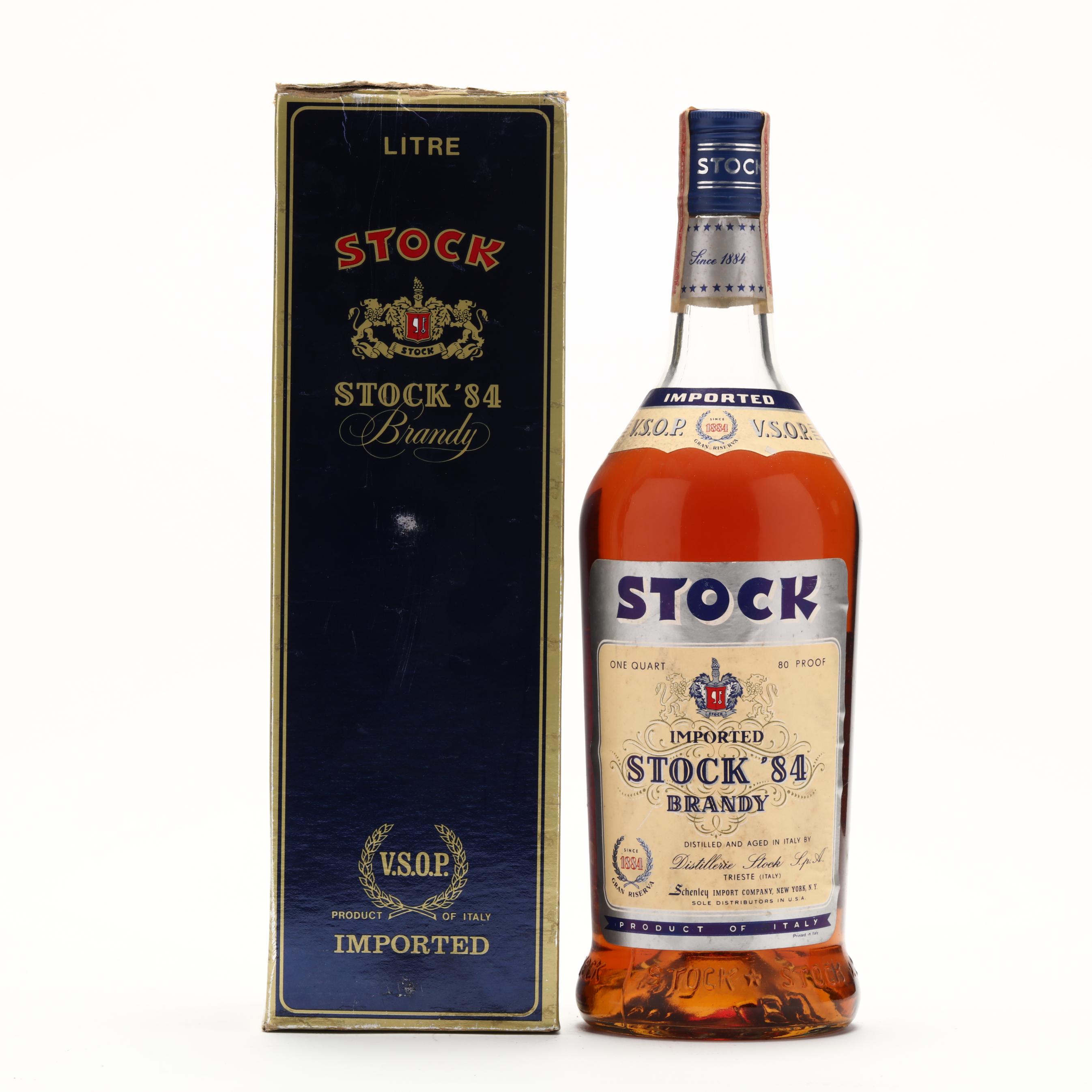 Stock '84 V.S.O.P. Brandy (Lot 7035 - Rare SpiritsSep 8, 2023, 12