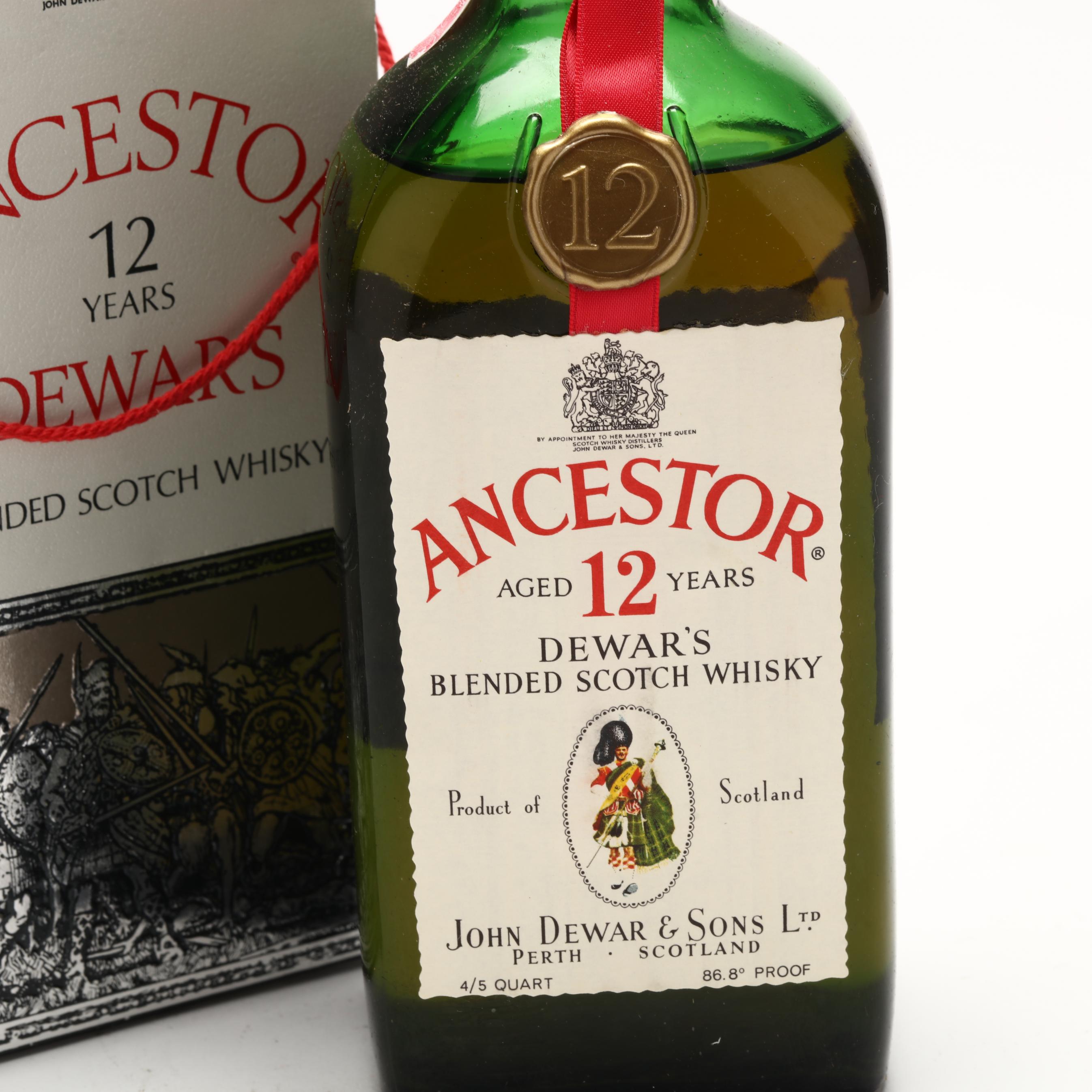 ウイスキー DEWAR'S DE LUXE ANCESTOR SCOTCH WHISKY Ancestor Dewar's De Luxe Scotch Whisky - Ratings and reviews