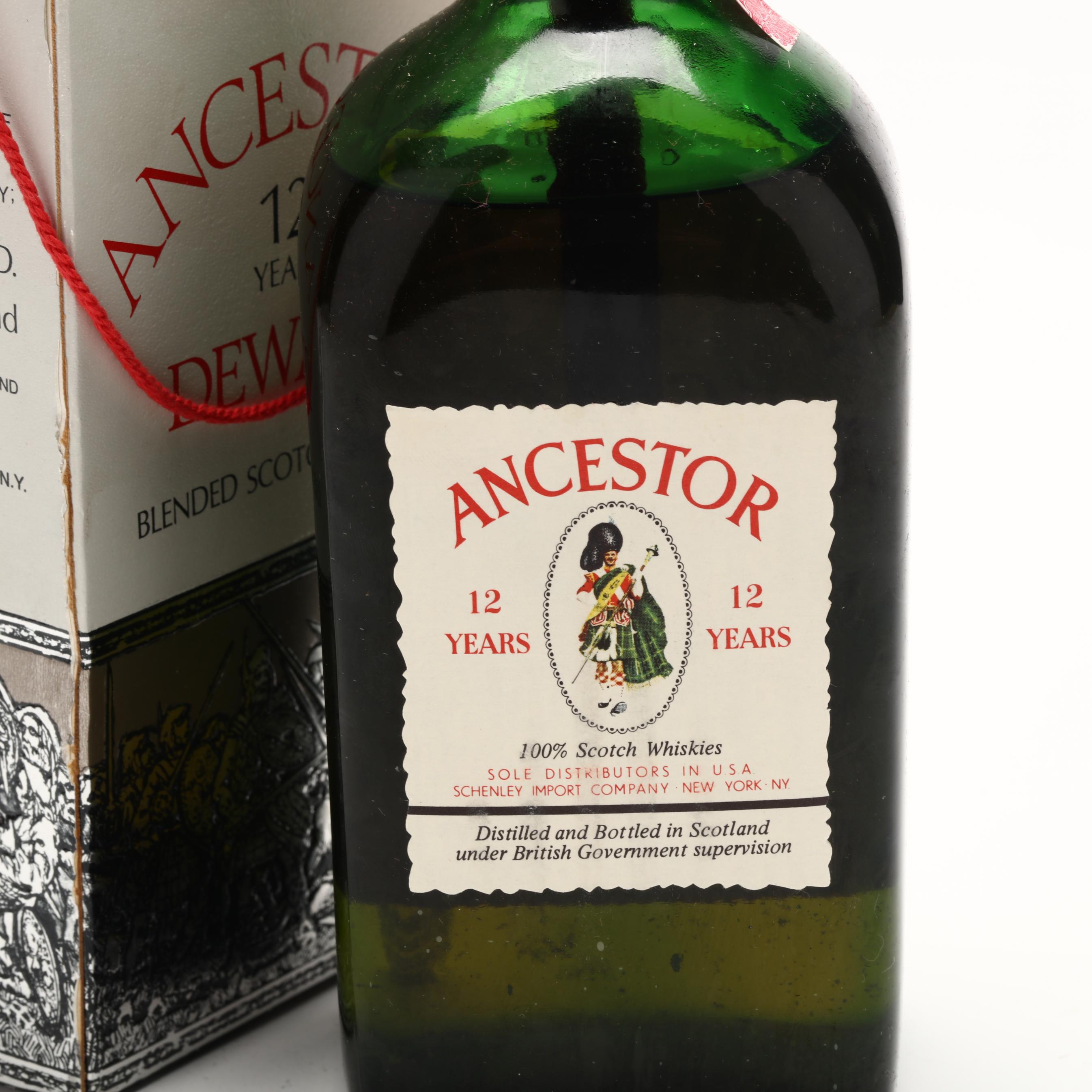 Dewar's Ancestor Blended Scotch Whisky (Lot 7134 - Rare