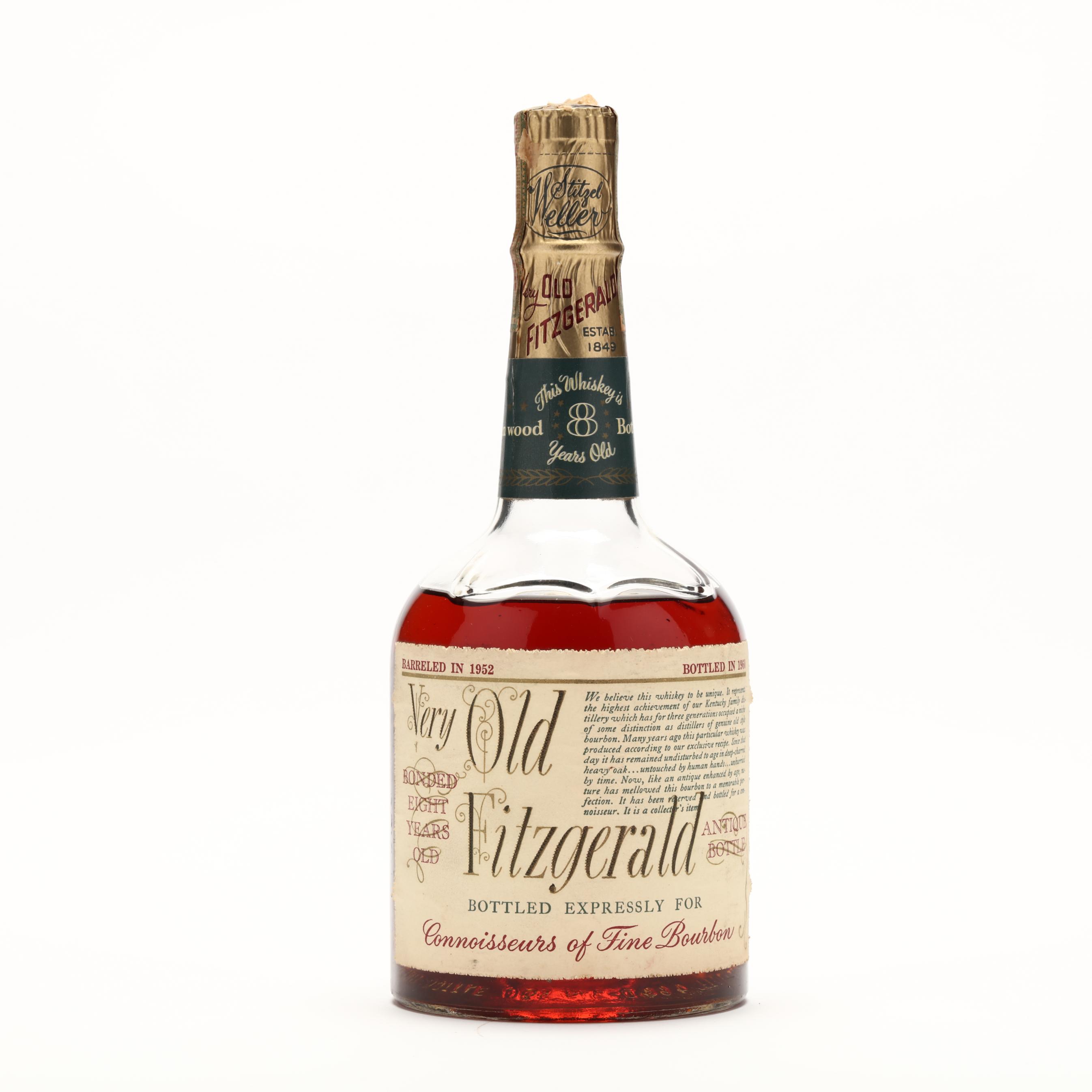 Very Old Fitzgerald Bourbon Whiskey (Lot 7047 - Rare