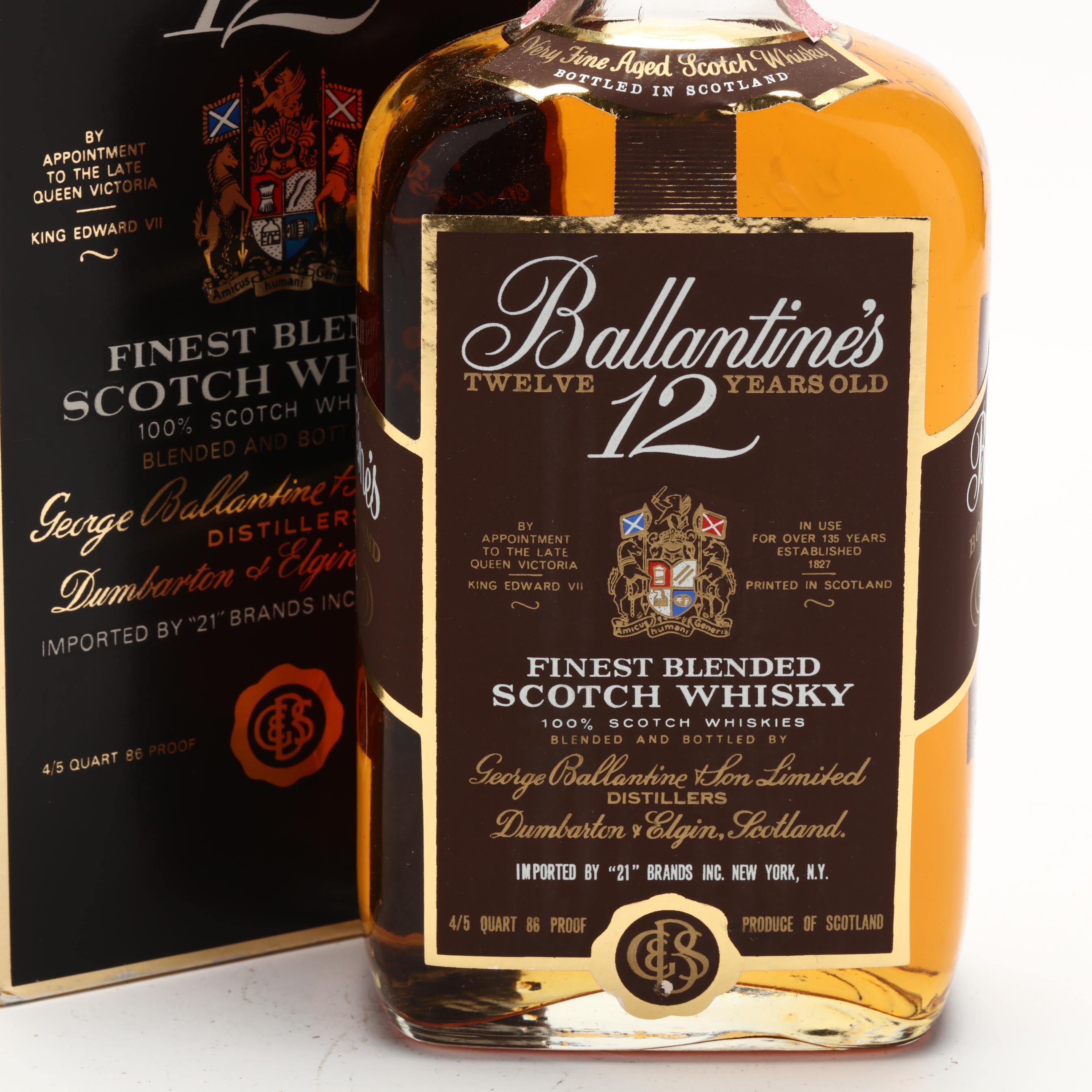 Ballantine's Finest Blended Scotch Whisky (Lot 7132 - Rare