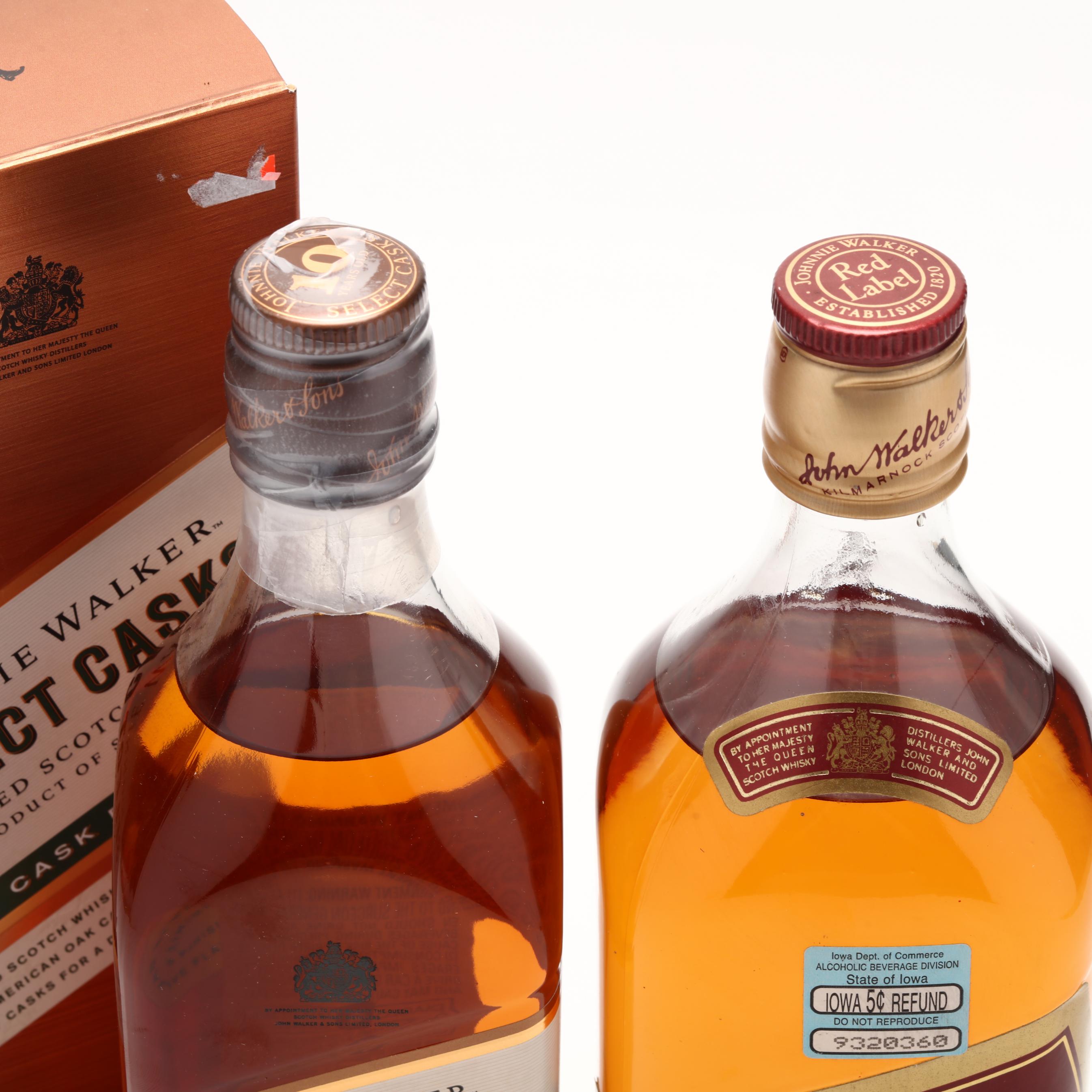 Johnnie Walker Blended Scotch Whisky (Lot 7140 - Rare