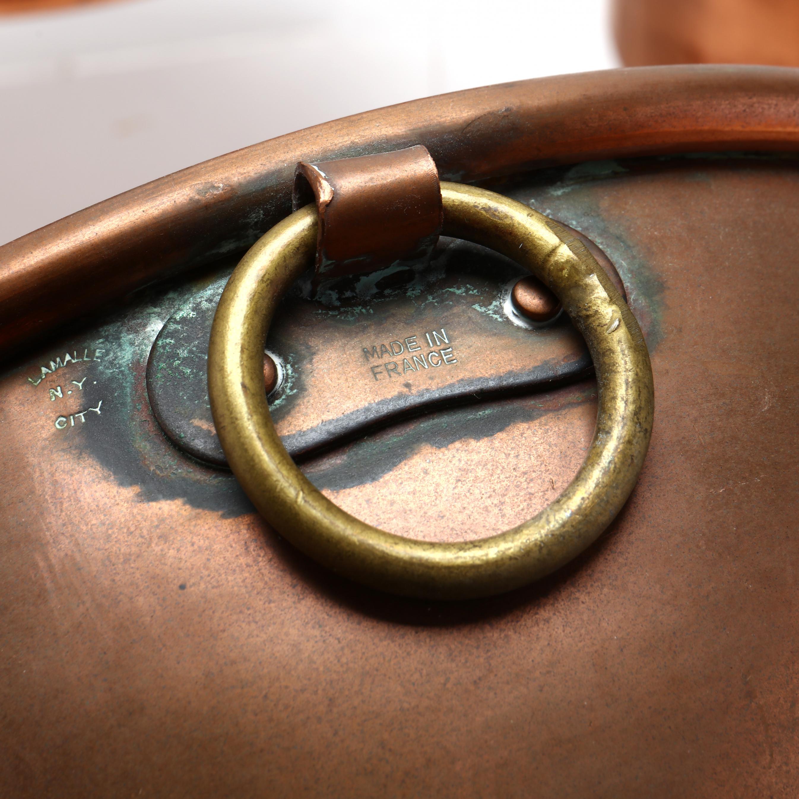 Twelve Vintage Copper Cookware Items Including Bazar Twelve Vintage Copper Cookware Items Including Bazar