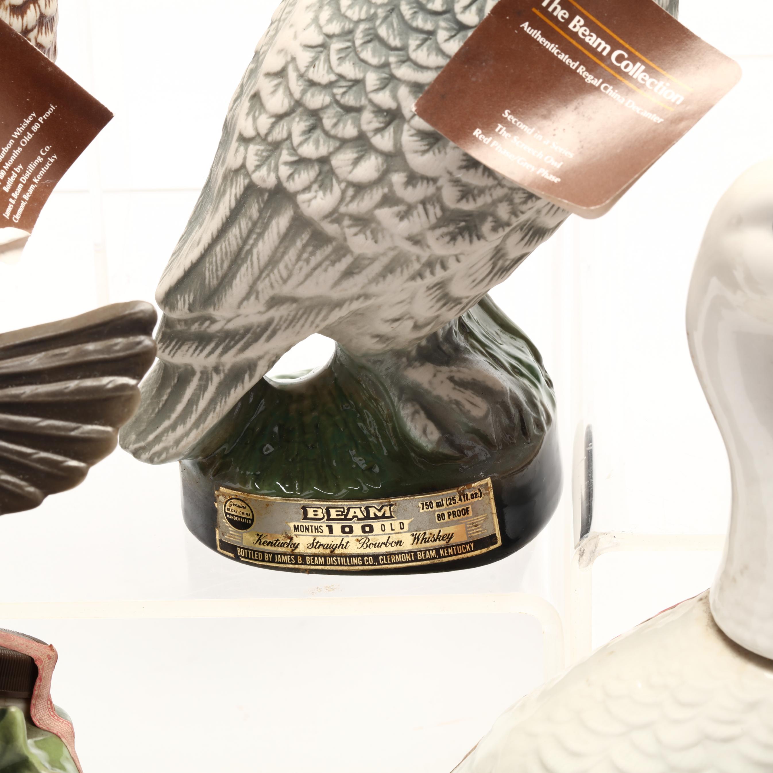 Jim Beam Bourbon Whiskey in Animal Decanters (Lot 7217 - Rare