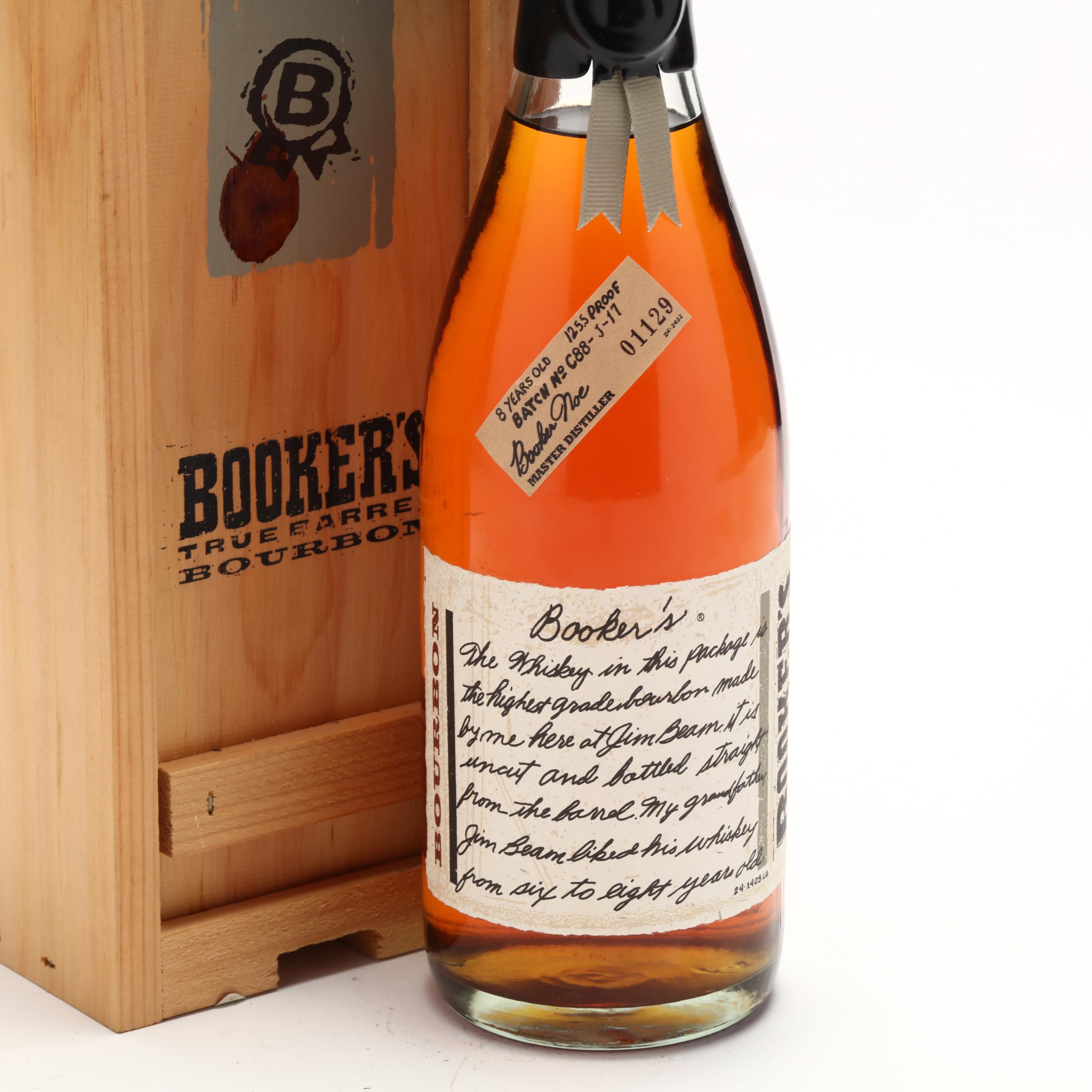 Booker's Bourbon Whiskey (Lot 7075 - Rare SpiritsSep 8, 2023