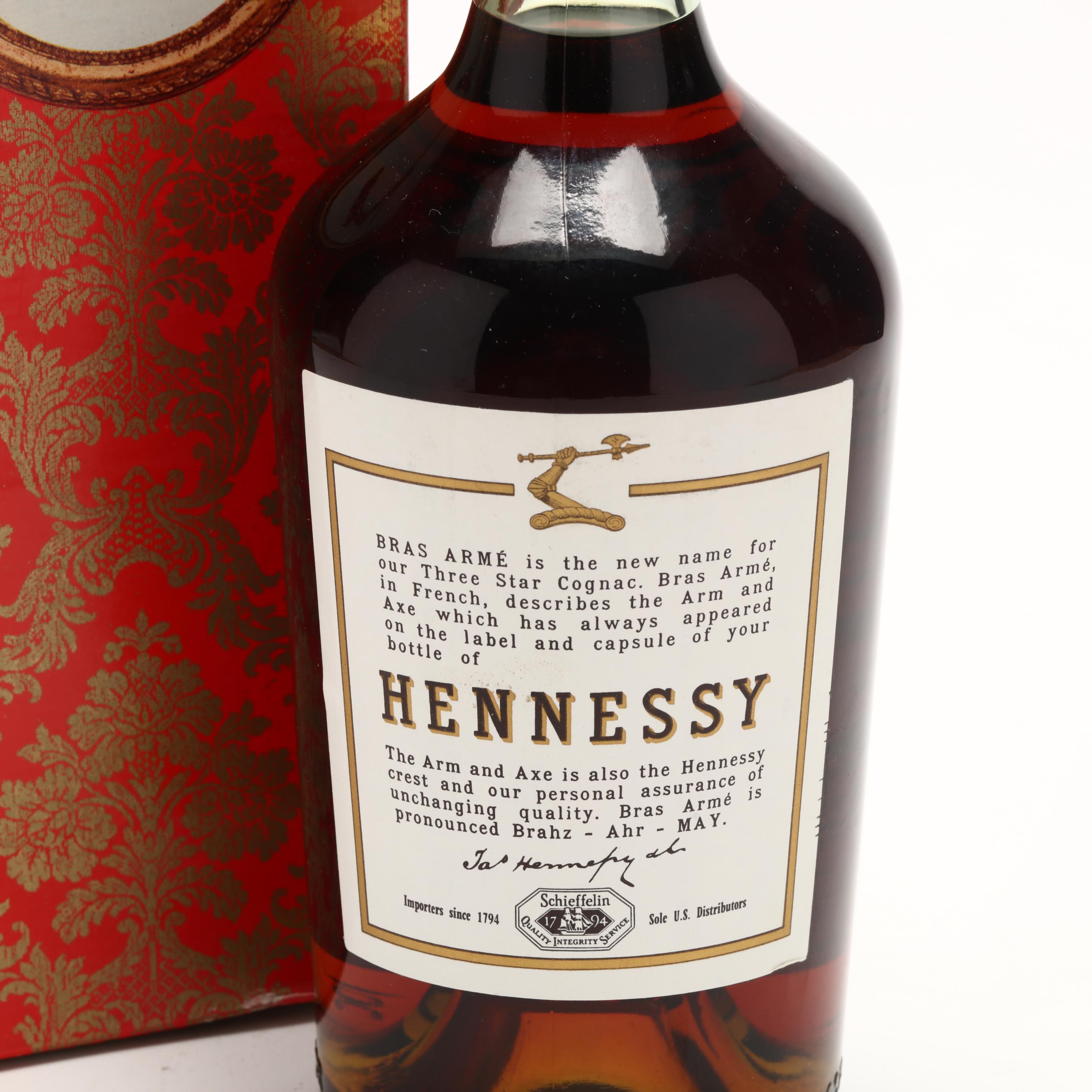 Hennessy Bras Arme Cognac (Lot 7030 - Rare SpiritsSep 8, 2023, 12