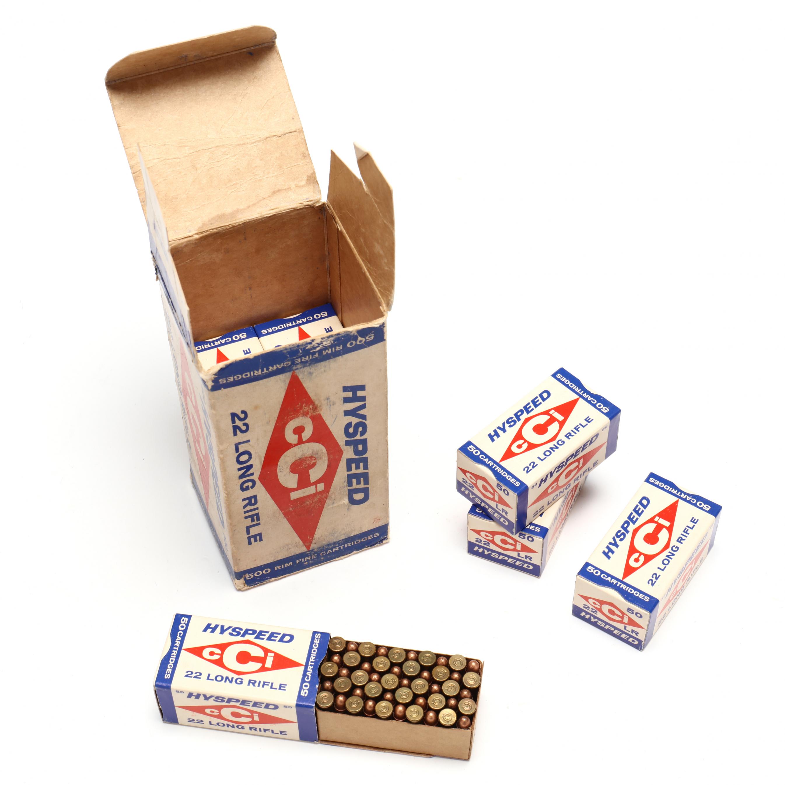 Vintage Cascade Cartridge, Inc. .22LR Hyspeed Ammunition Box