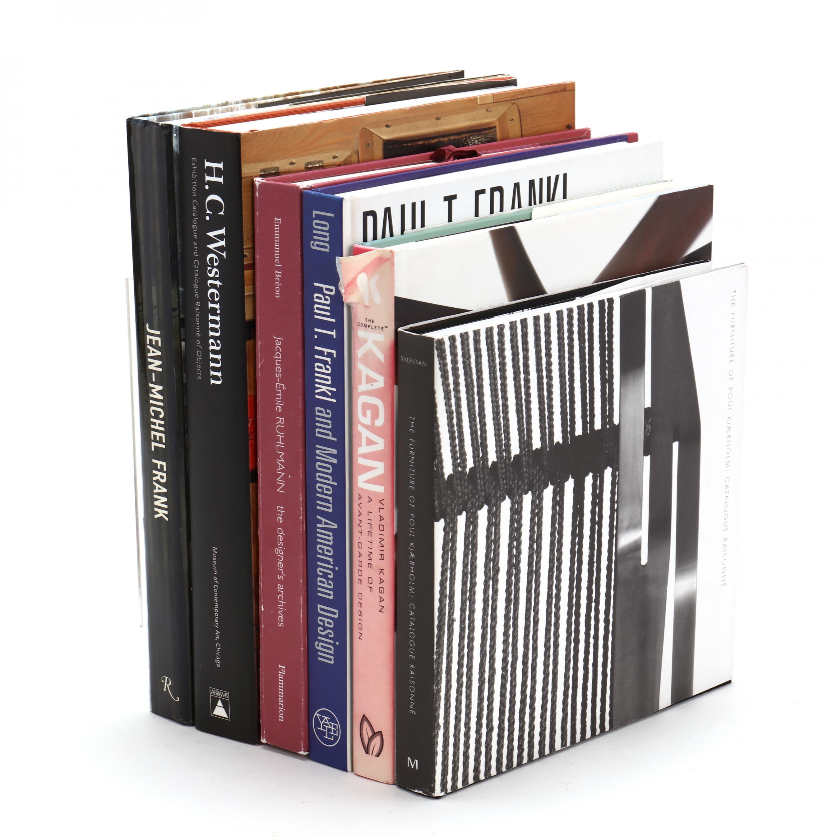 Six Art Books on Sculpture, Furniture, Design (Lot 2224 - Fall