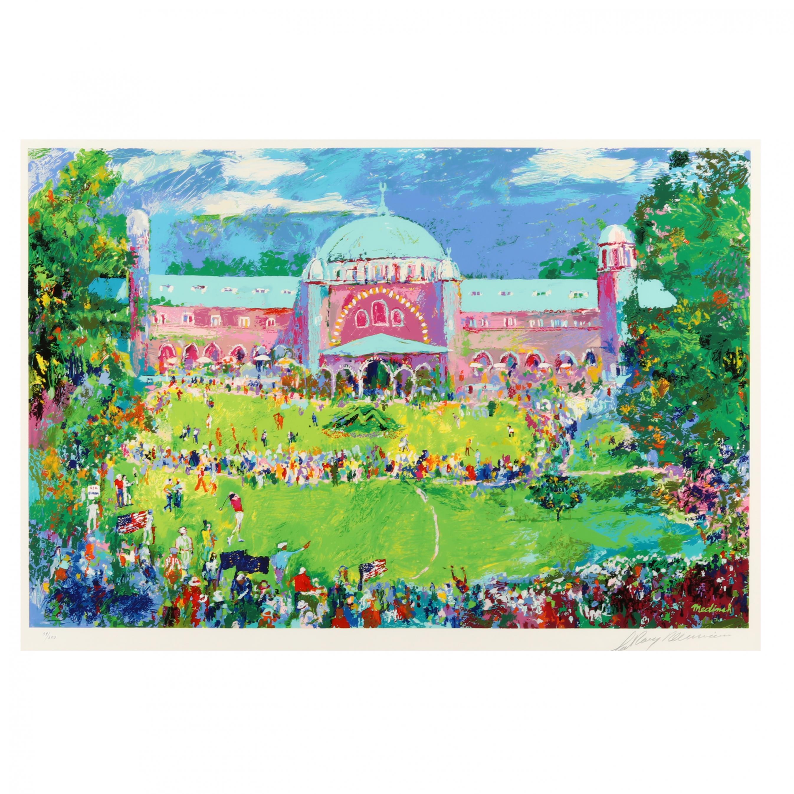 Meimina✩  LeRoy Neiman (American, 1921–2012), Ryder Cup Medinah (Lot