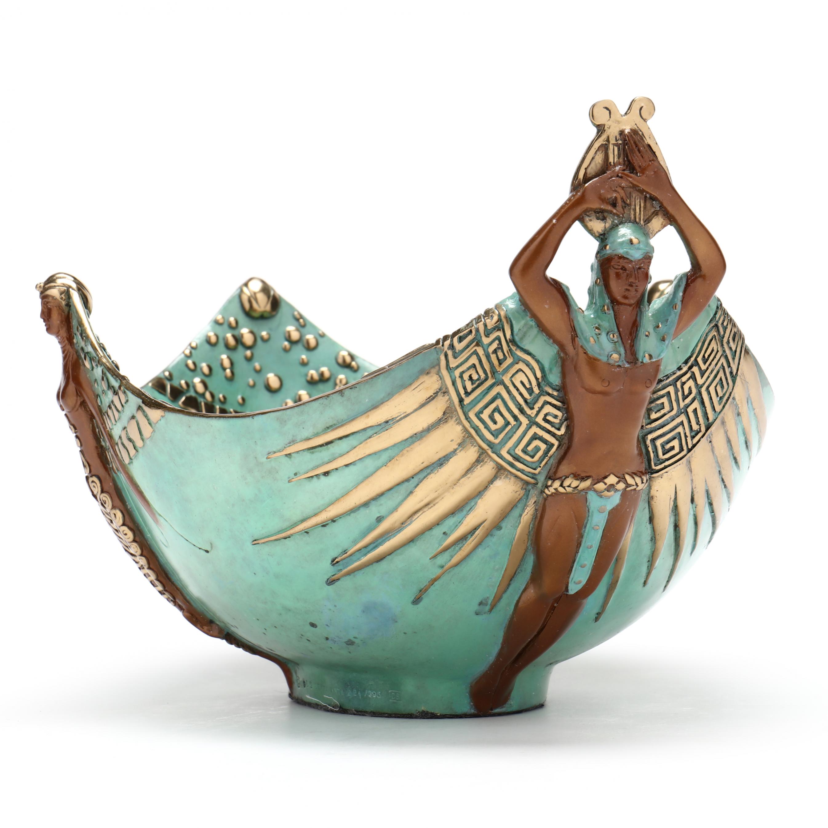 Erté (Romaine de Tirtoff) (Russian/French, 1892-1990), Apollo Bowl