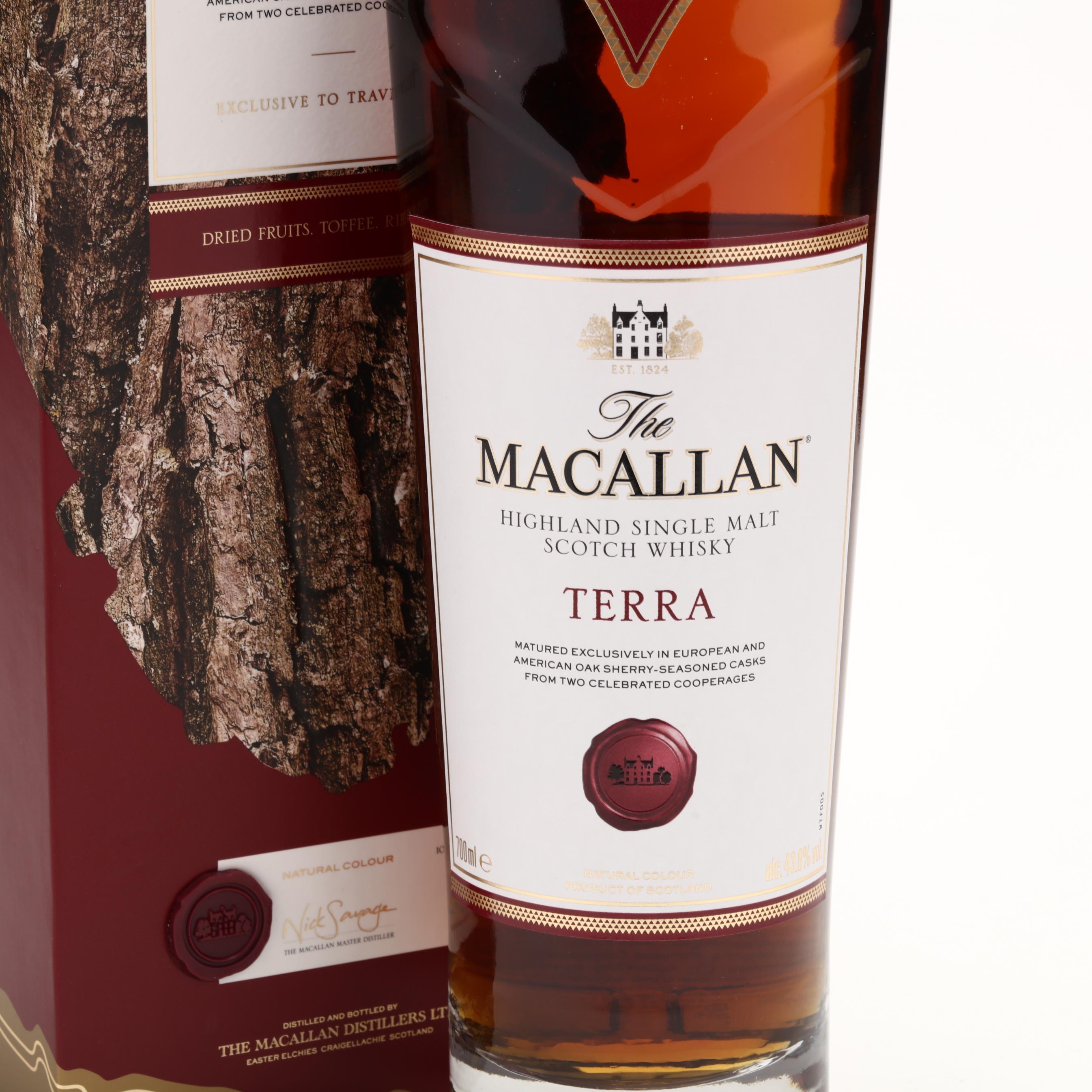 Macallan Terra Scotch Whisky (Lot 8171 - Rare SpiritsOct 13, 2023