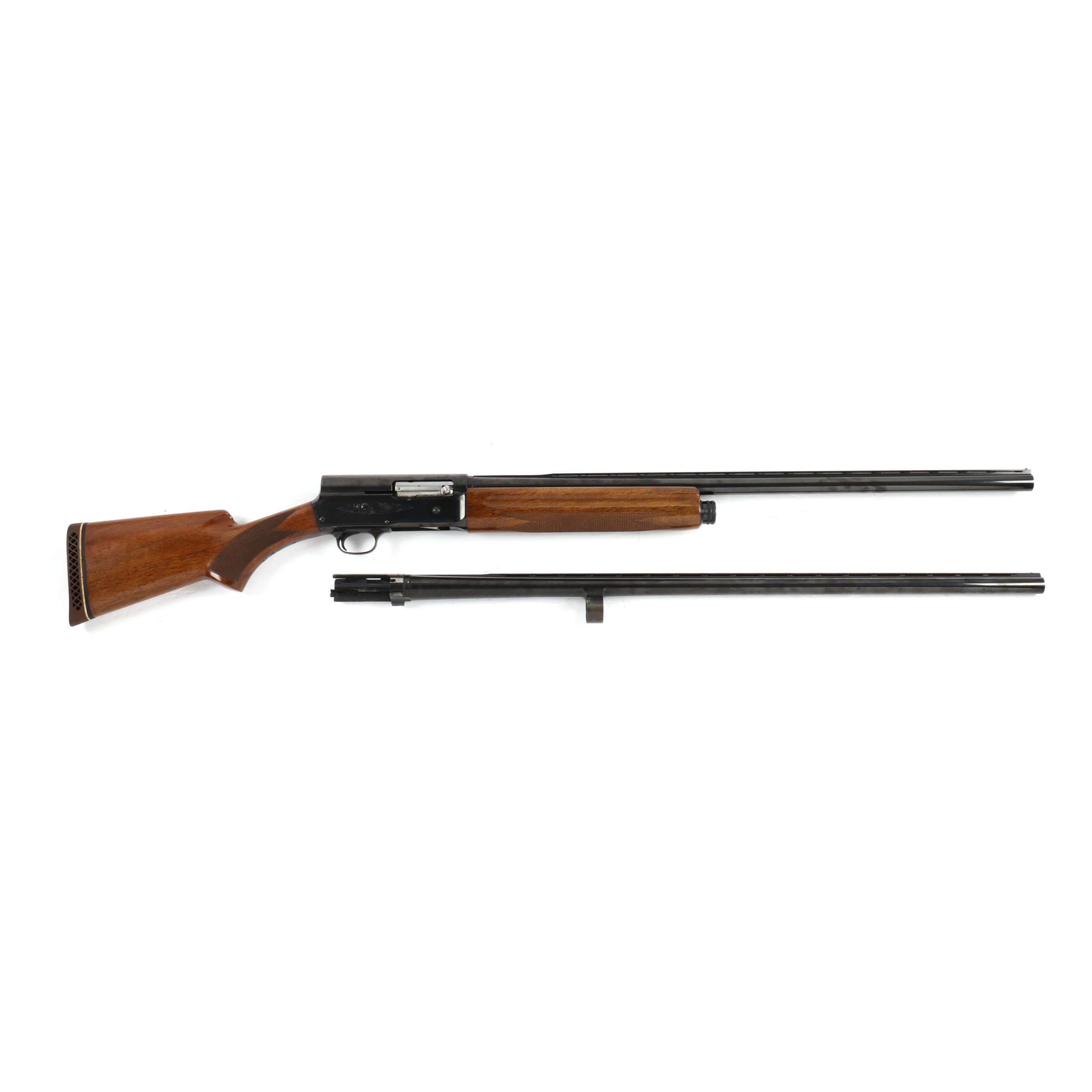 Browning 12 Gauge Model A5 Magnum Semi-Automatic Shotgun with Two