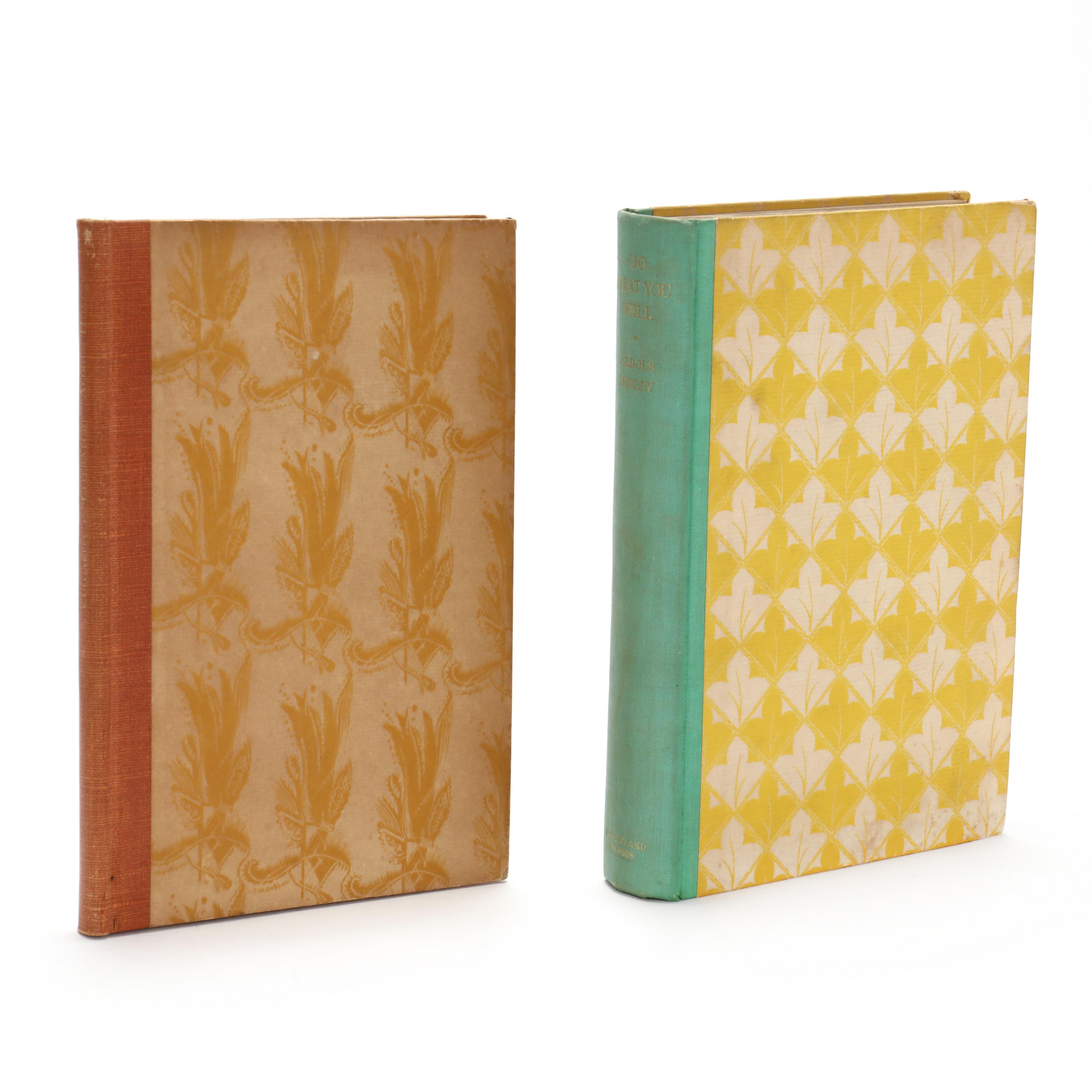 Two Signed Limited Edition Aldous Huxley Books (Lot 25 - October
