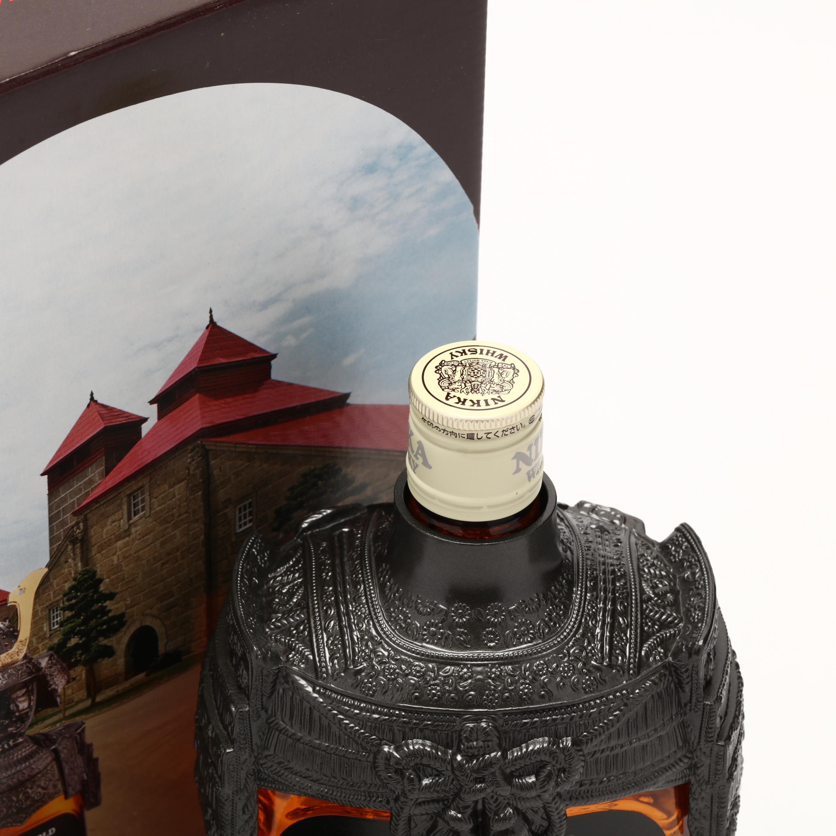 Nikka Gold & Gold Whisky in Japanese Samurai Decanter (Lot