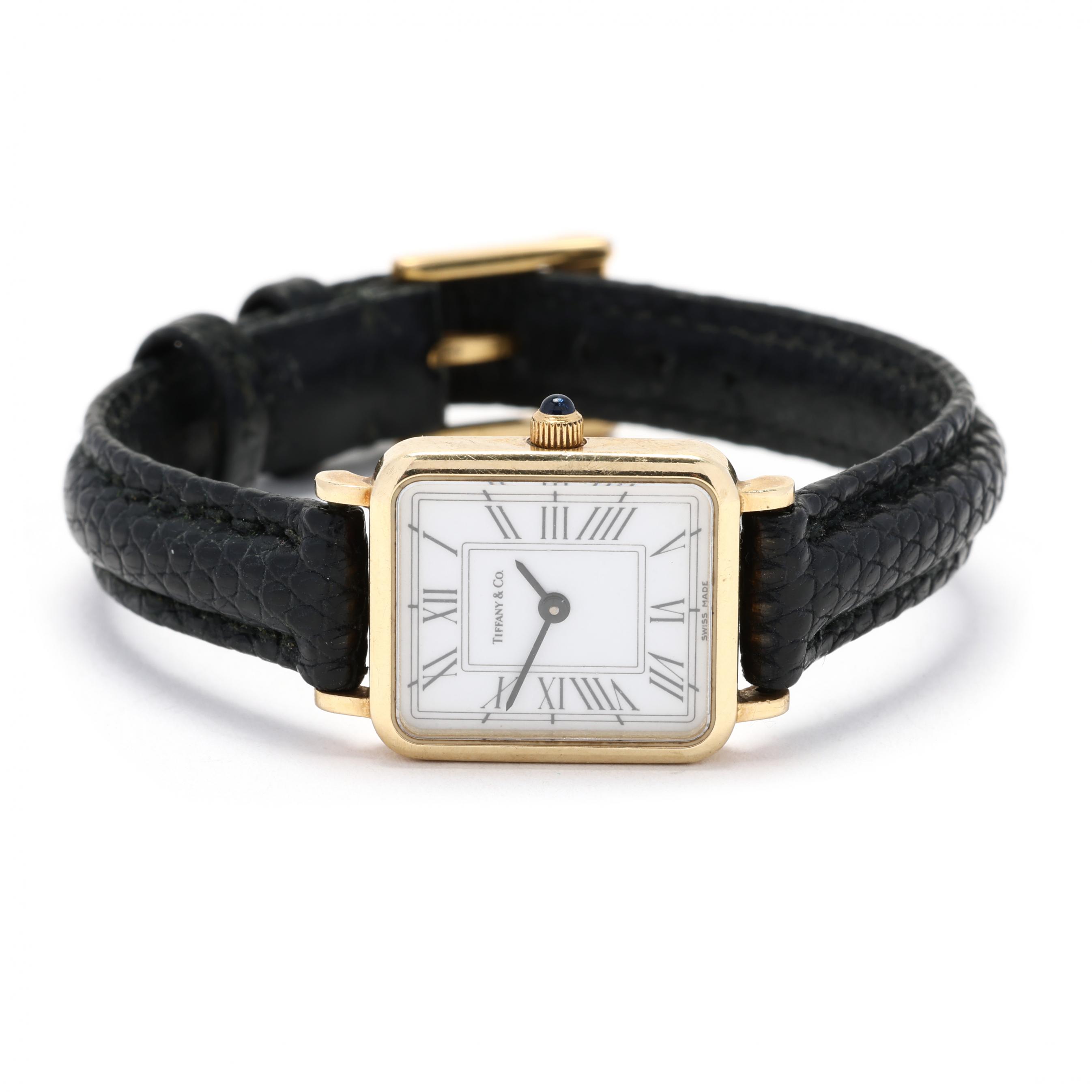 Lady's Gold Watch, Tiffany & Co. (Lot 4183 - Estate Jewelry