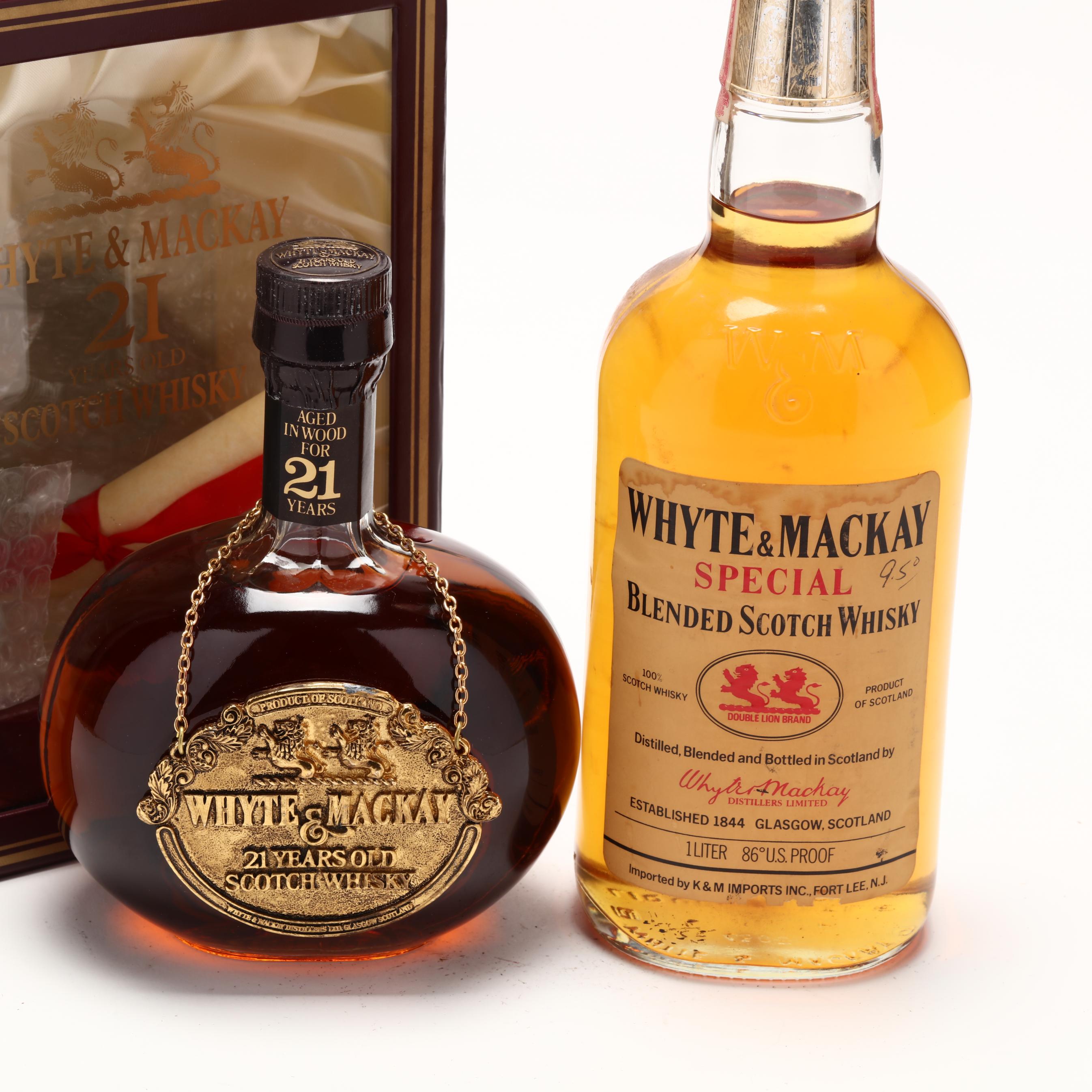 Whyte & Mackay Whisky Duo (Lot 8191 - Rare SpiritsOct 13, 2023, 12