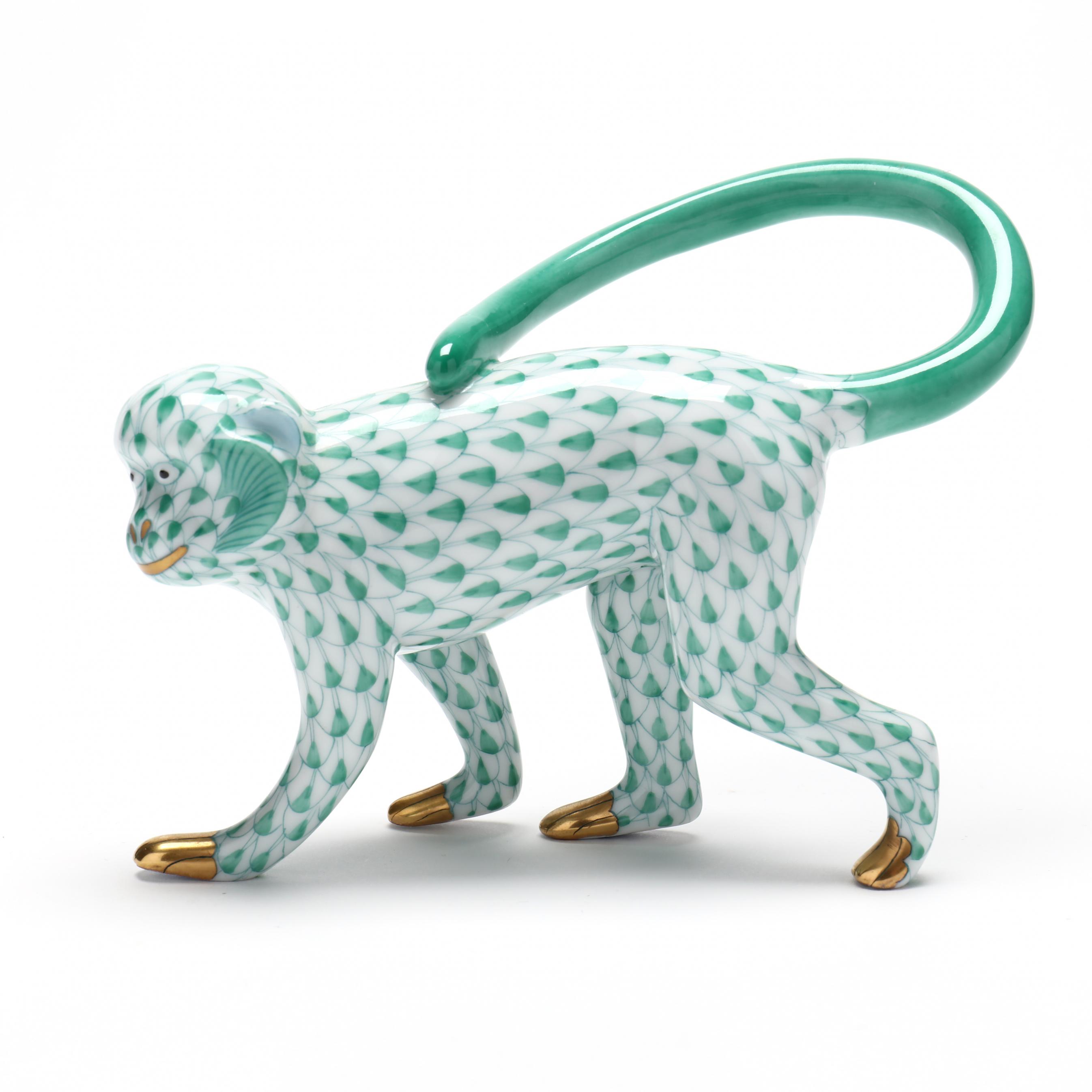 A Herend Monkey Figurine (Lot 3136 - Fall Estate AuctionNov 2