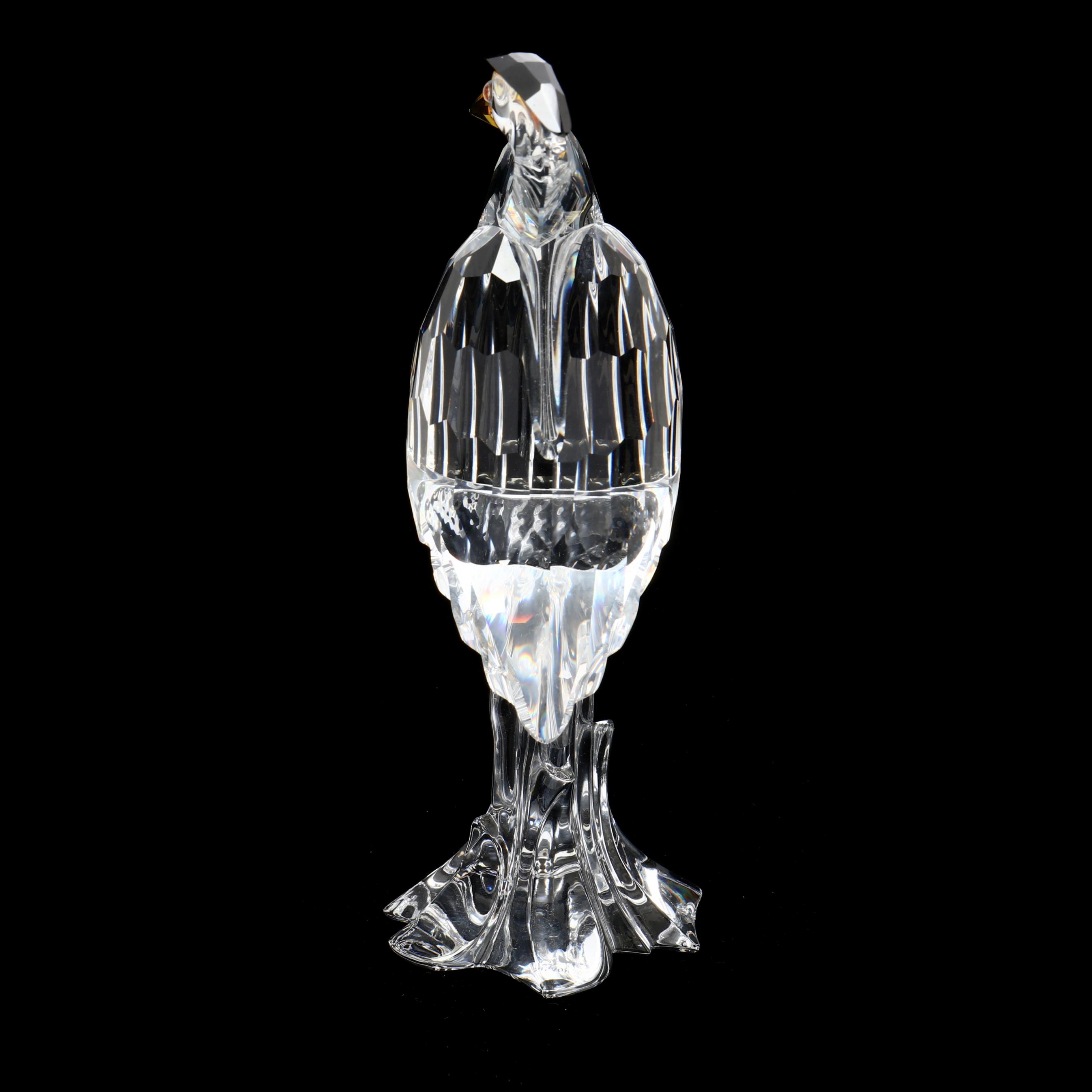 スワロフスキー　鷺（サギ）Silver heron SWAROVSKI スワロフスキー サギ 鳥 オブジェ 置物 221627 クリア