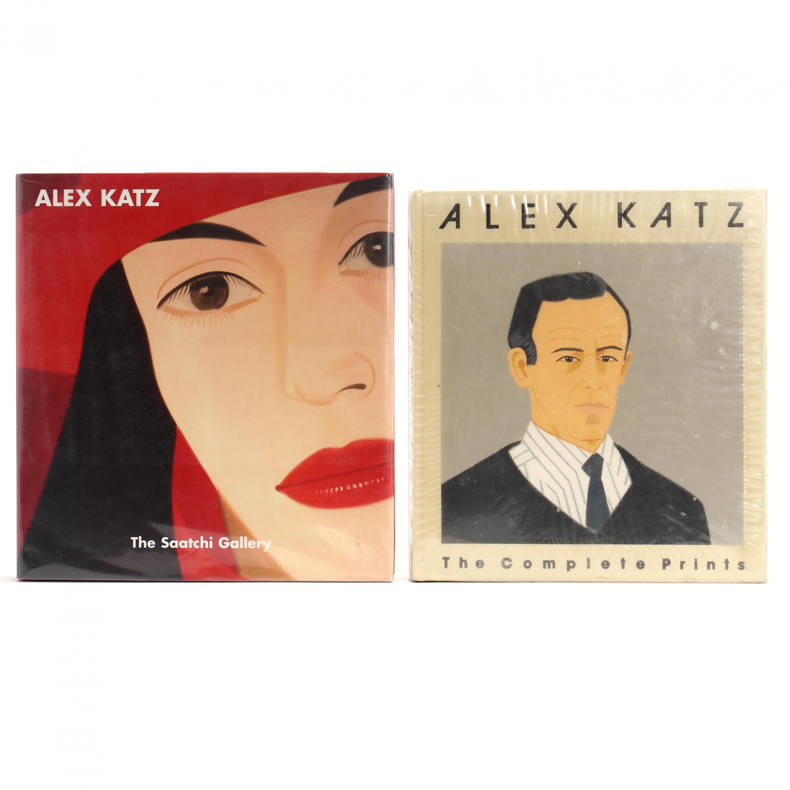 Four Alex Katz Books, Three Artist Signed (Lot 2190 - Fall