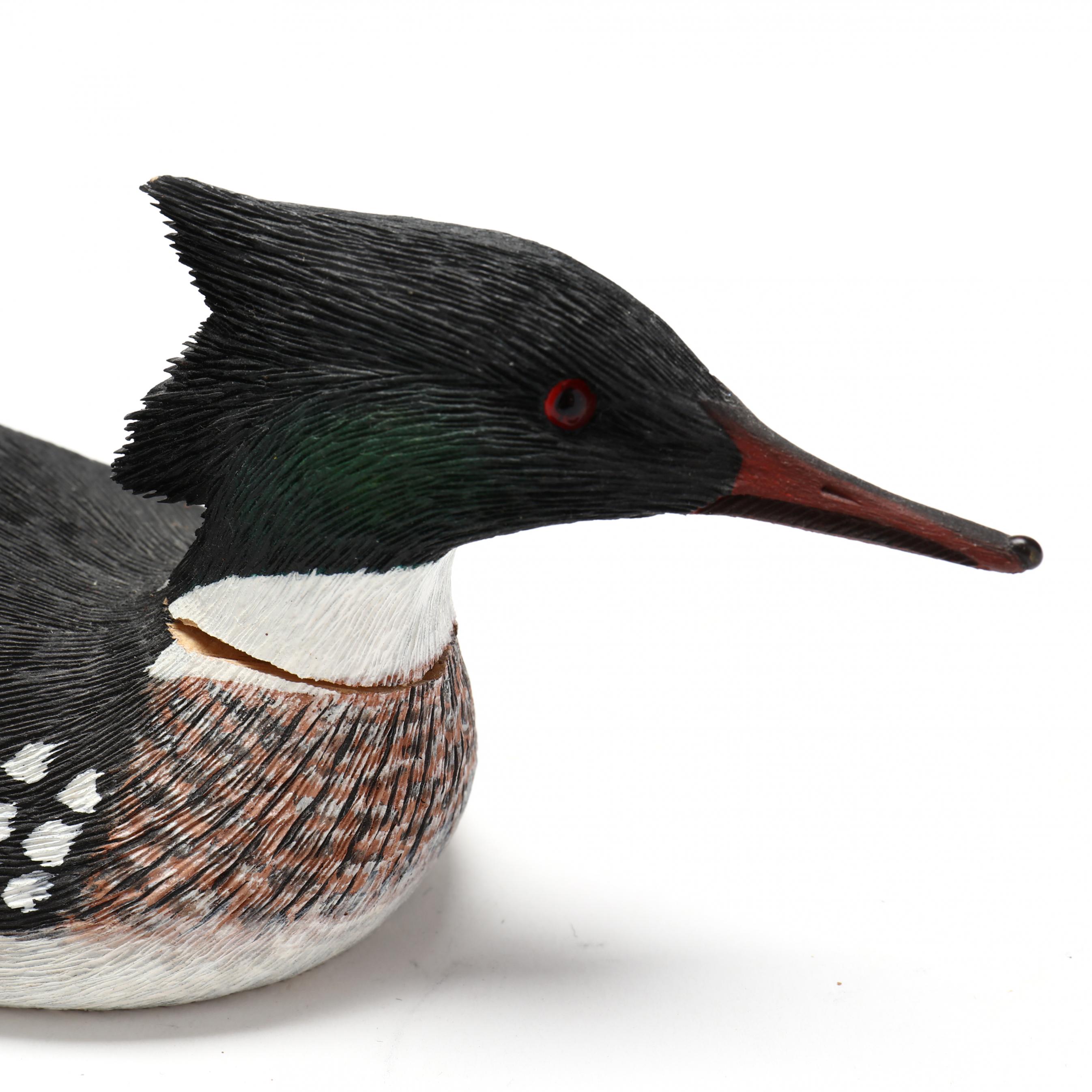 Greg Daisey (VA), Merganser Miniature (Lot 1407 - Fall Sporting