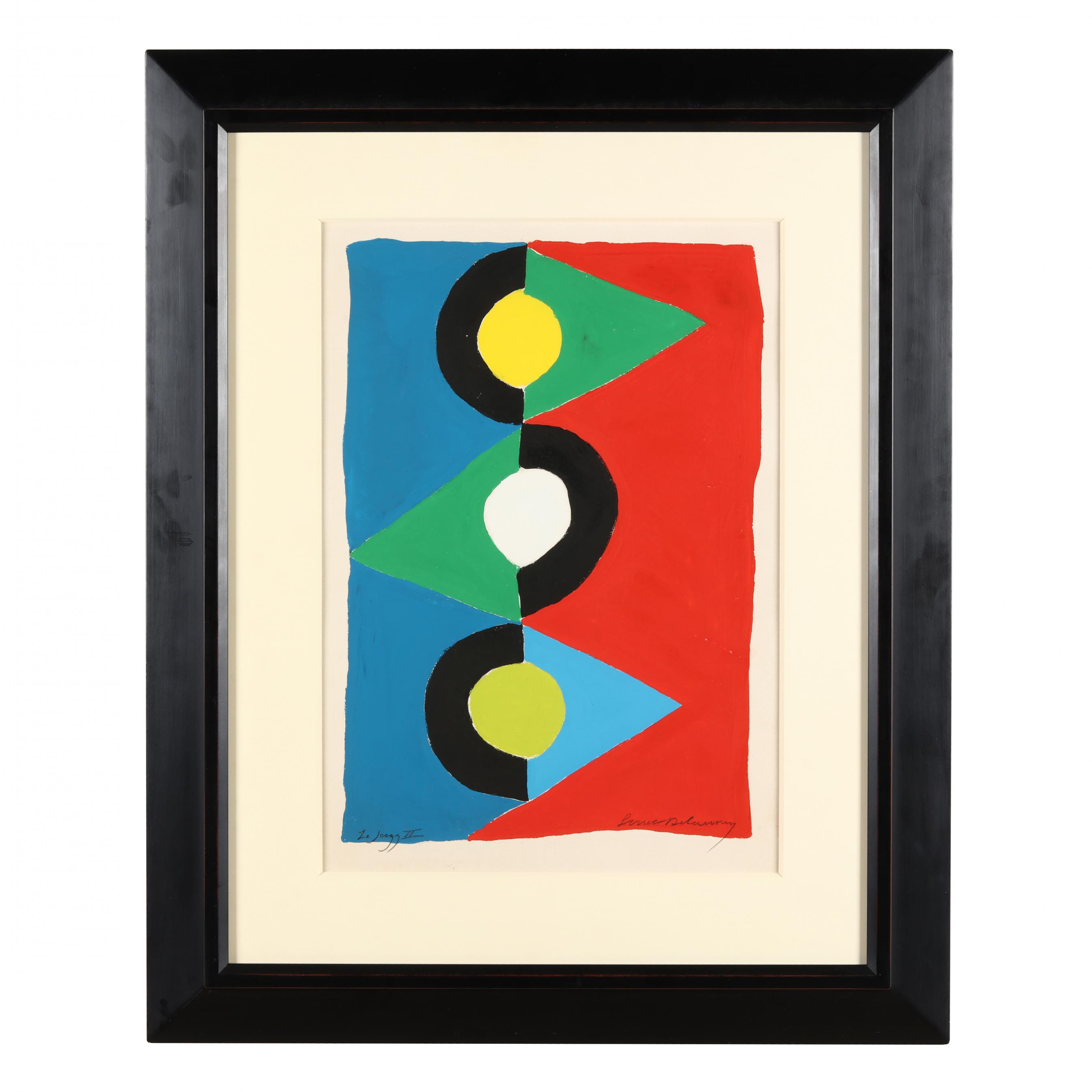 Sonia Delaunay (Ukrainian-French, 1884-1979), Le Jazz II (Lot 212 - )