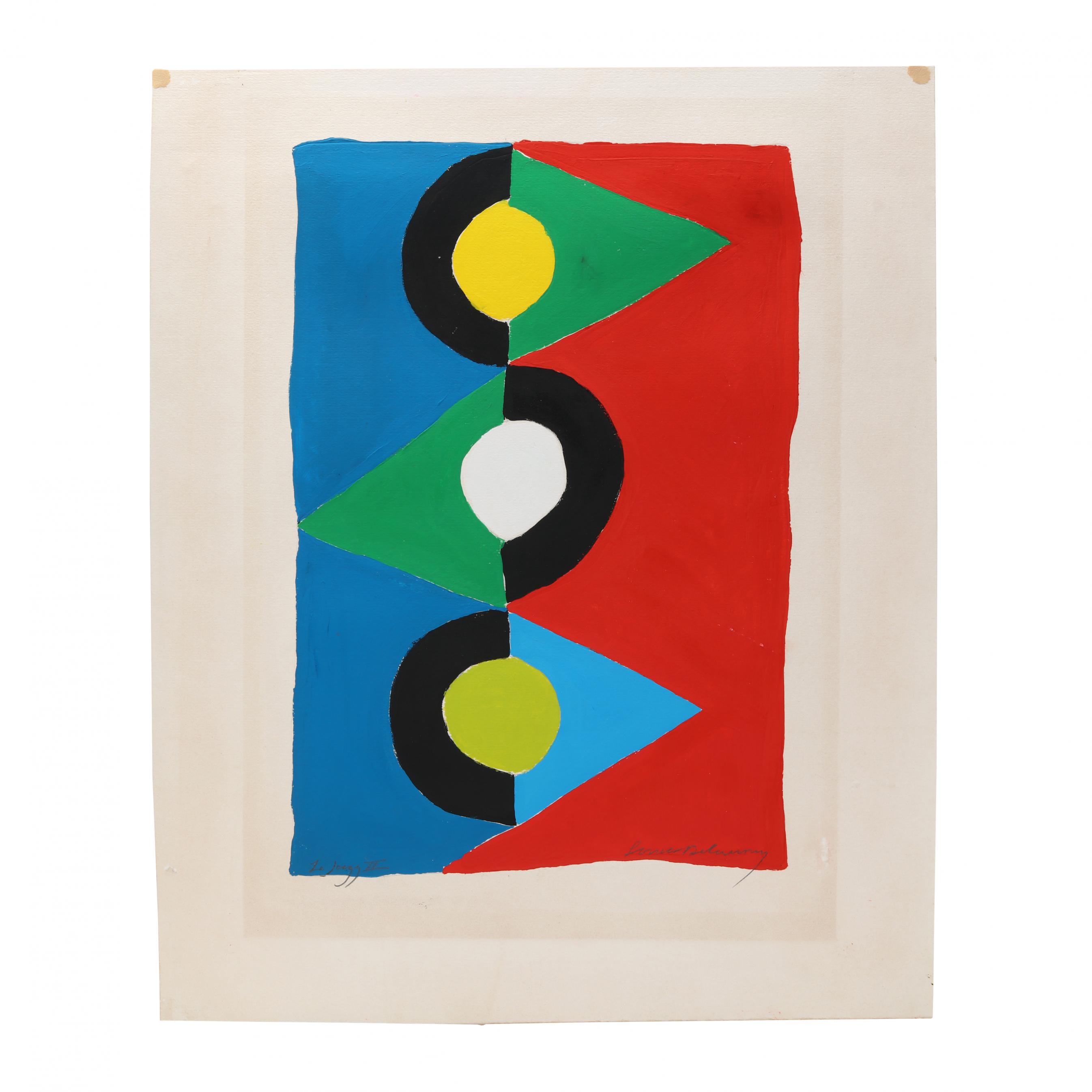 Sonia Delaunay (Ukrainian-French, 1884-1979), Le Jazz II (Lot 212 - )