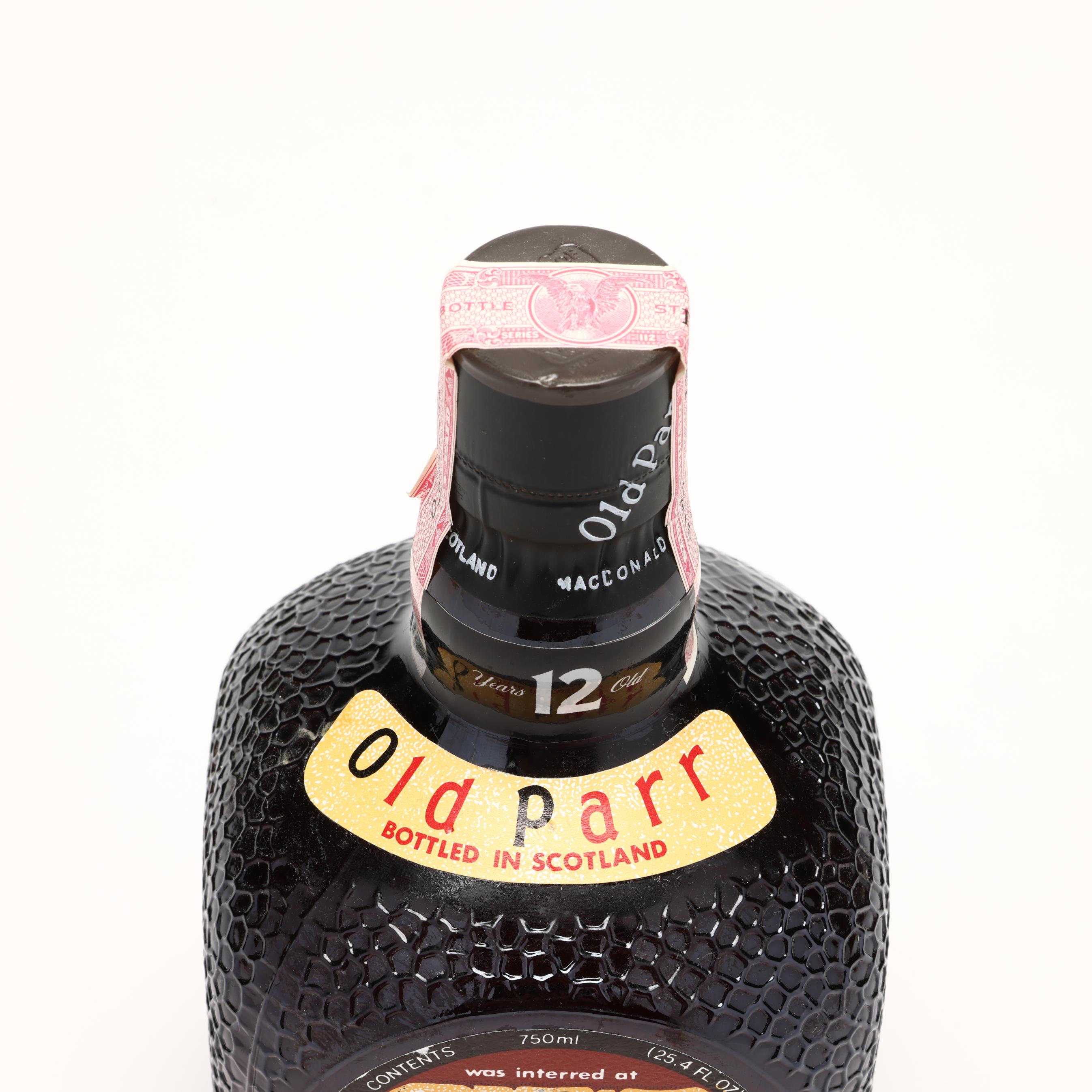 Grand Old Parr De Luxe Scotch Whisky (Lot 1180 - Rare SpiritsDec 1