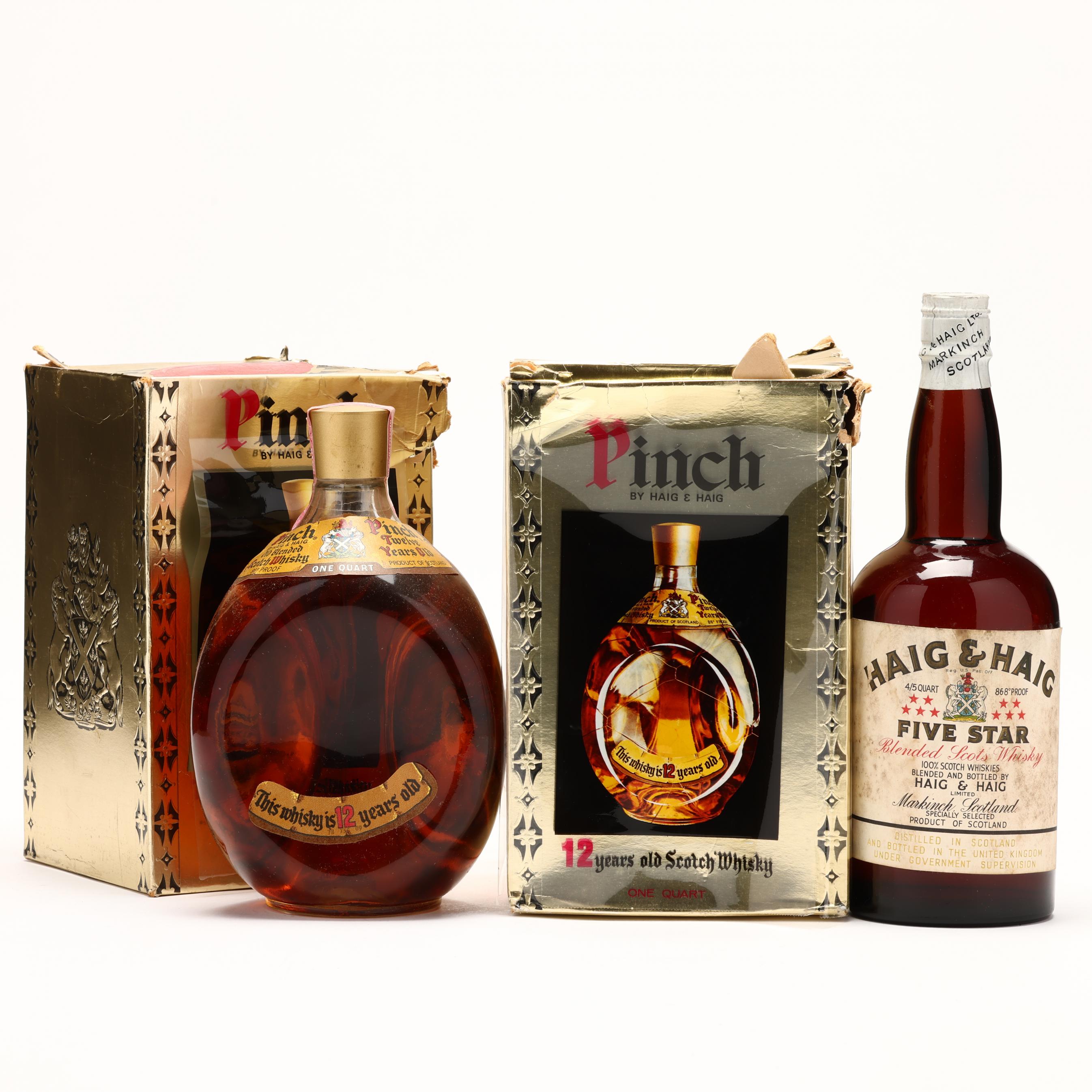 Haig & Haig Blended Scotch Whisky (Lot 1184 - Rare SpiritsDec 1