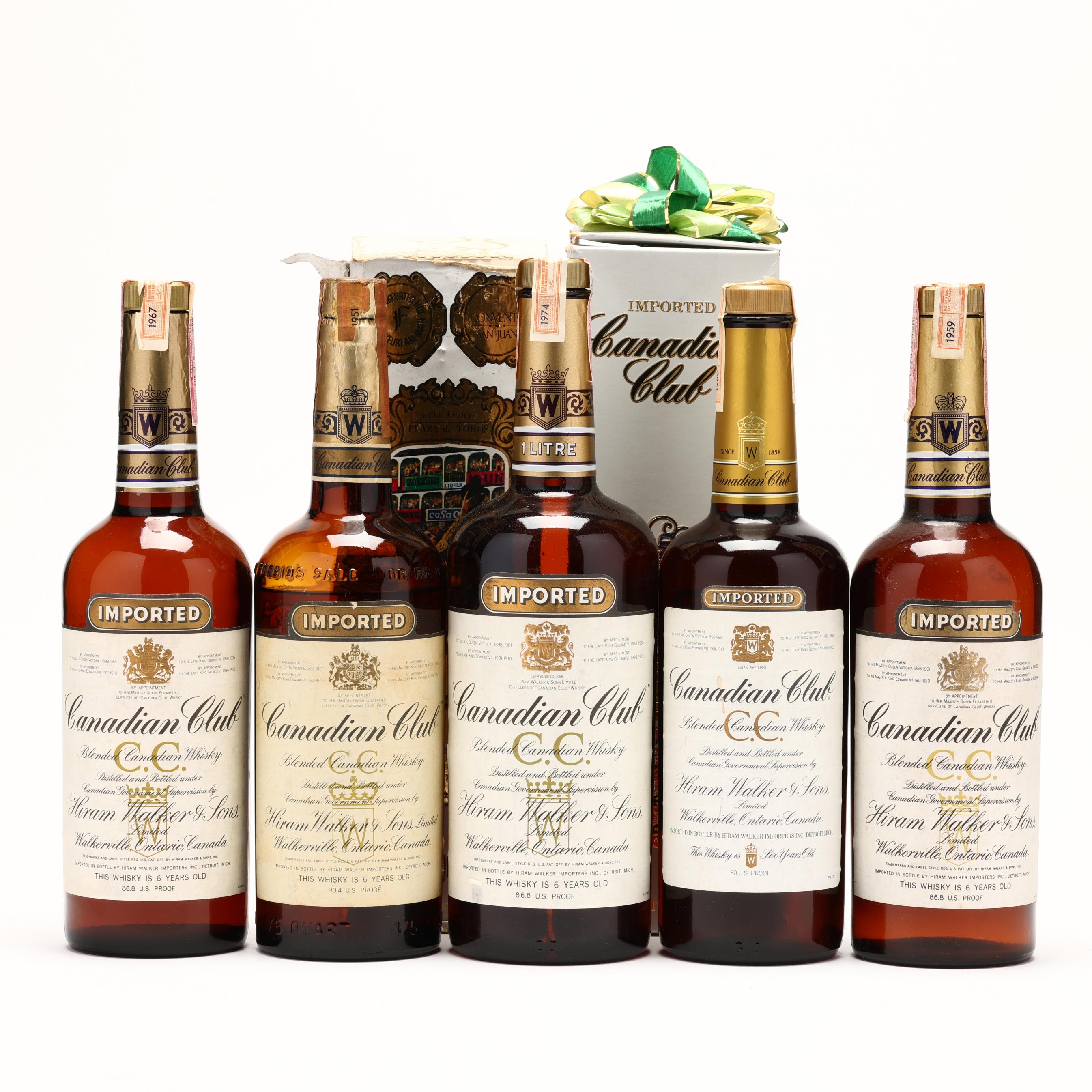 Canadian Club Whisky (Lot 1224 - Rare SpiritsDec 1, 2023, 12:00pm)
