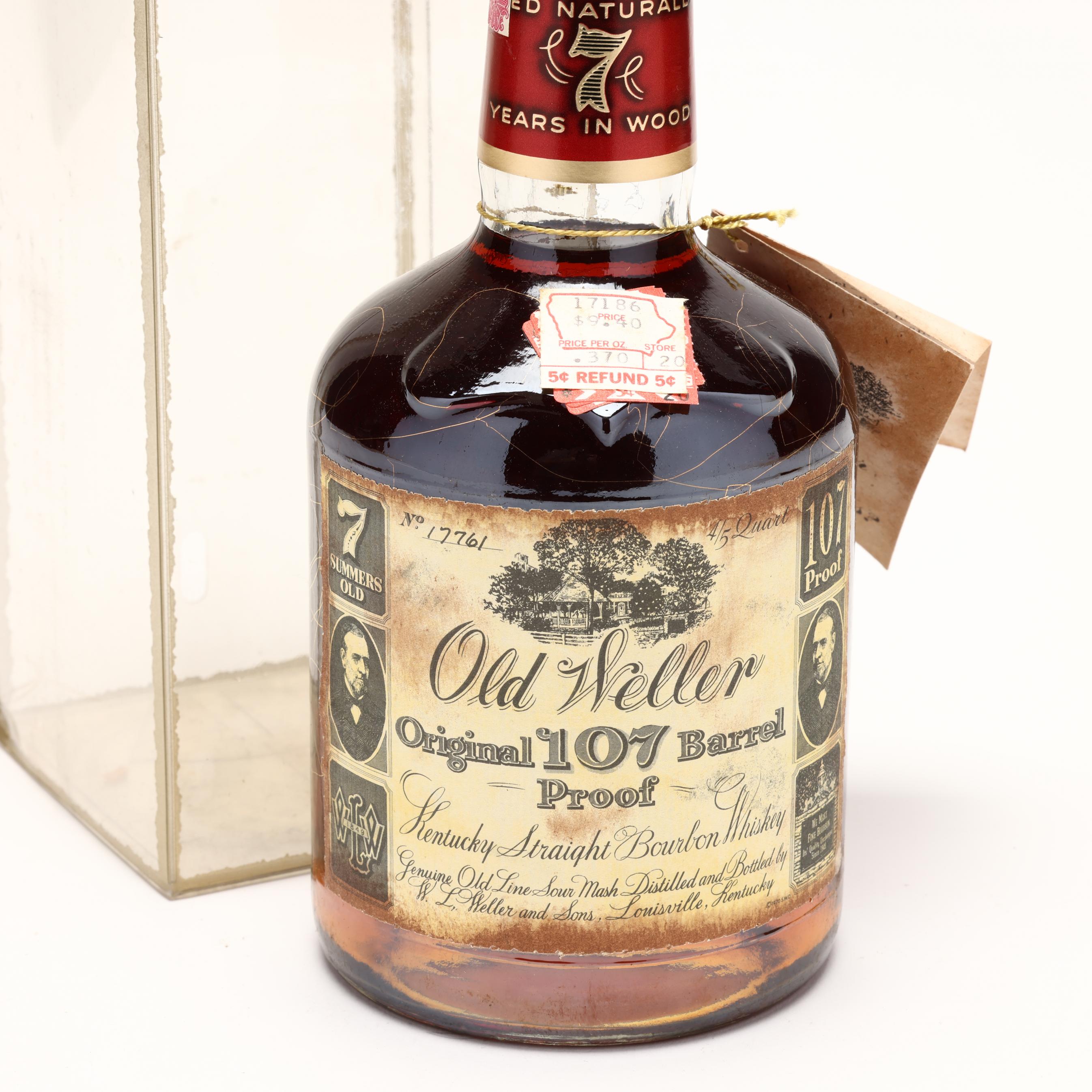 Old Weller Original 107 Barrel Proof Bourbon (Lot 1043